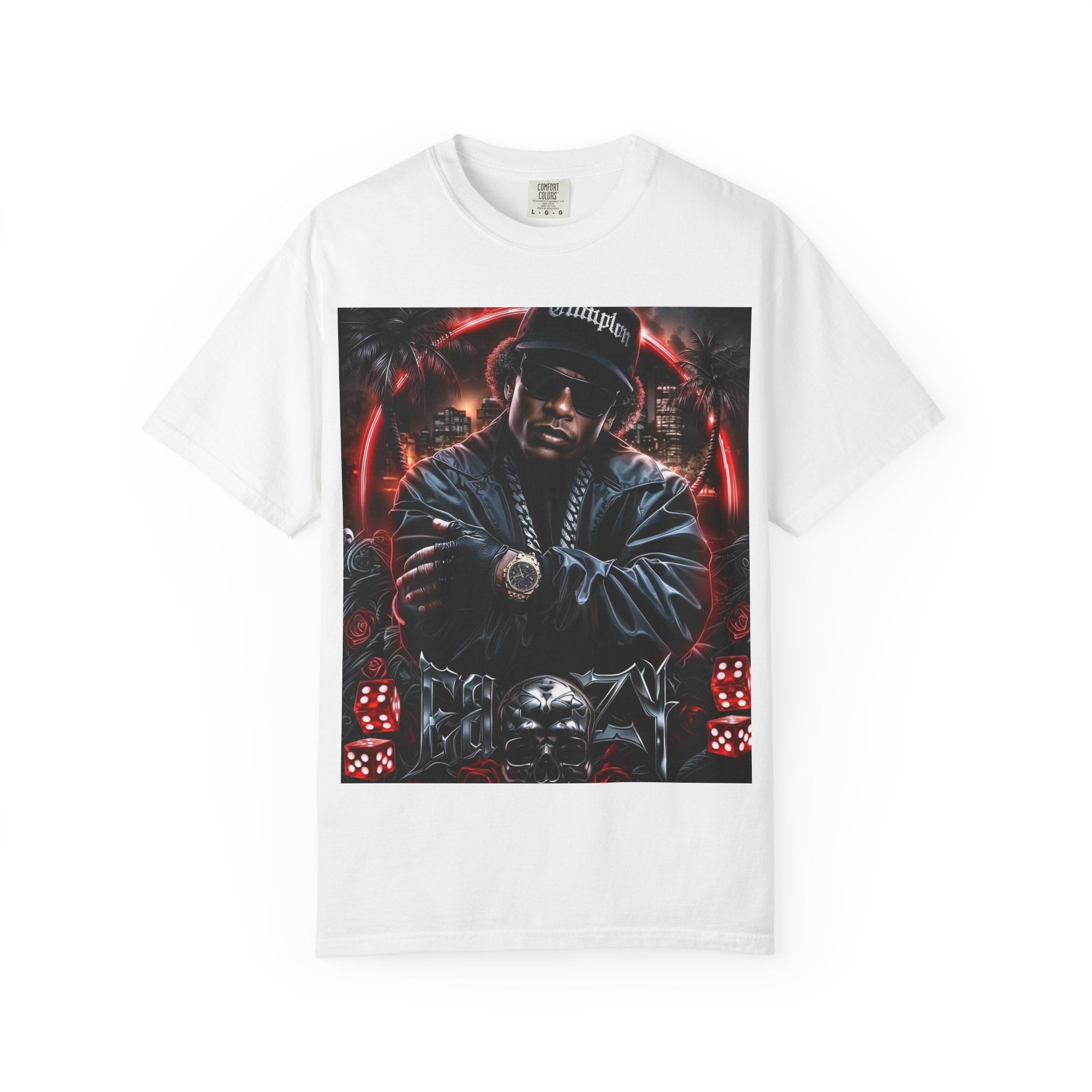 Rap Legend Graphic T-Shirt — Urban Hip Hop Portrait Tee