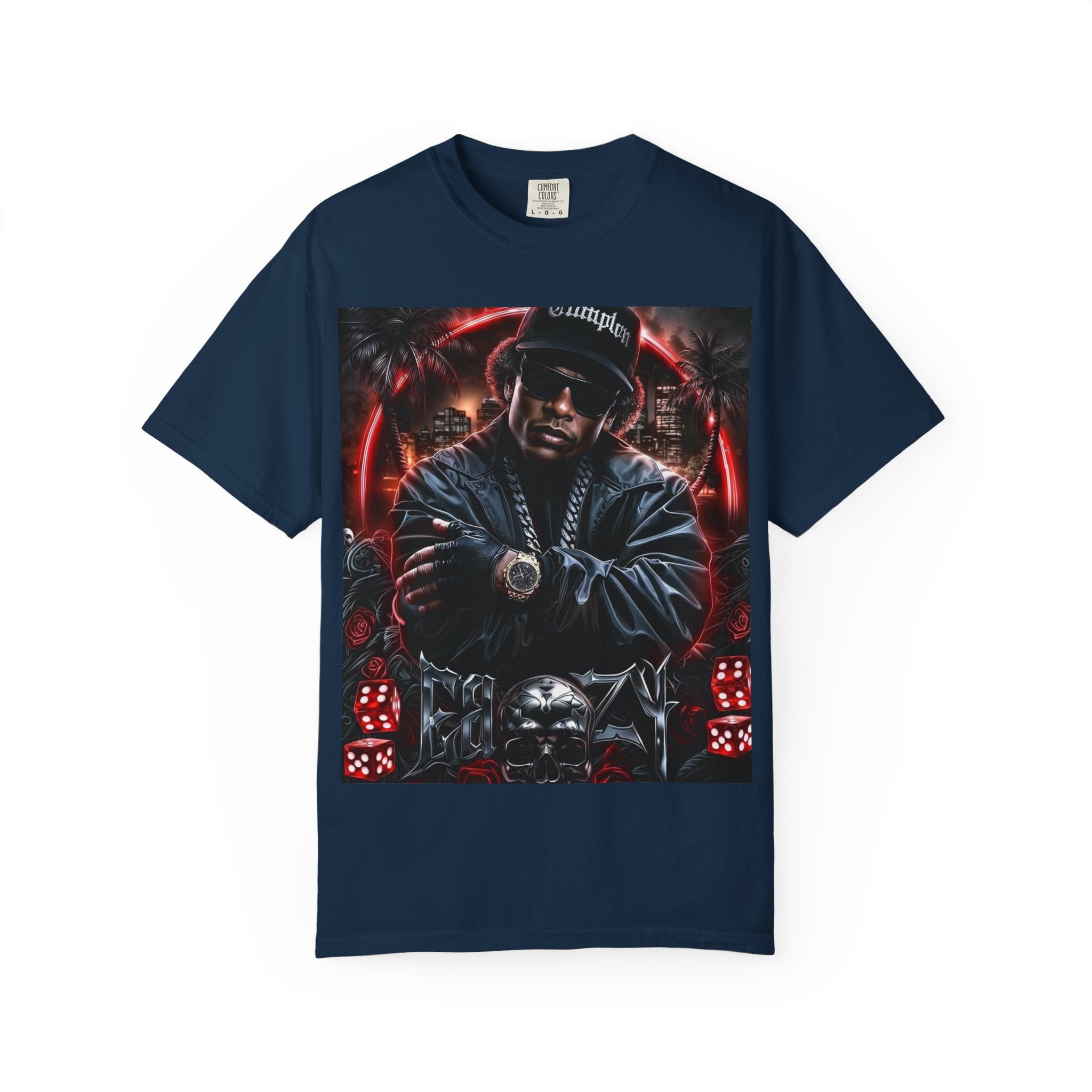 Rap Legend Graphic T-Shirt — Urban Hip Hop Portrait Tee