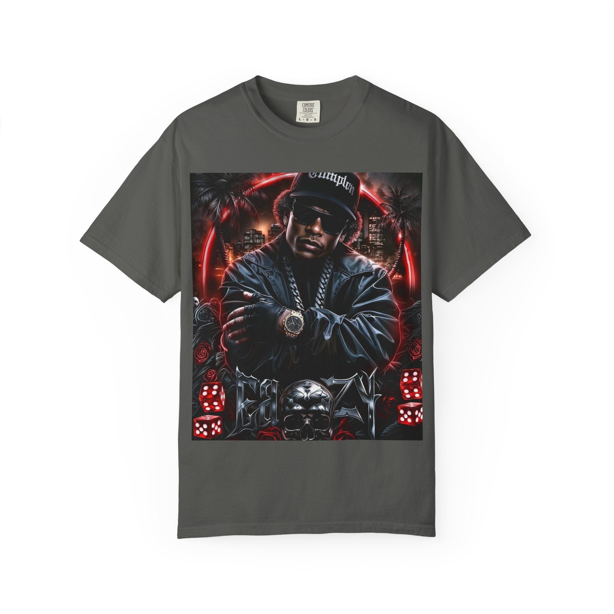 Rap Legend Graphic T-Shirt — Urban Hip Hop Portrait Tee