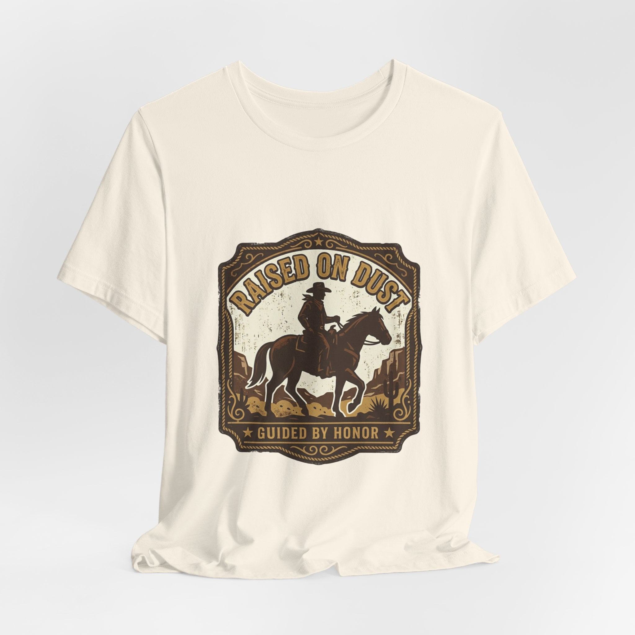 Raised on Dust Western Tee | cowboy, vintage Americana