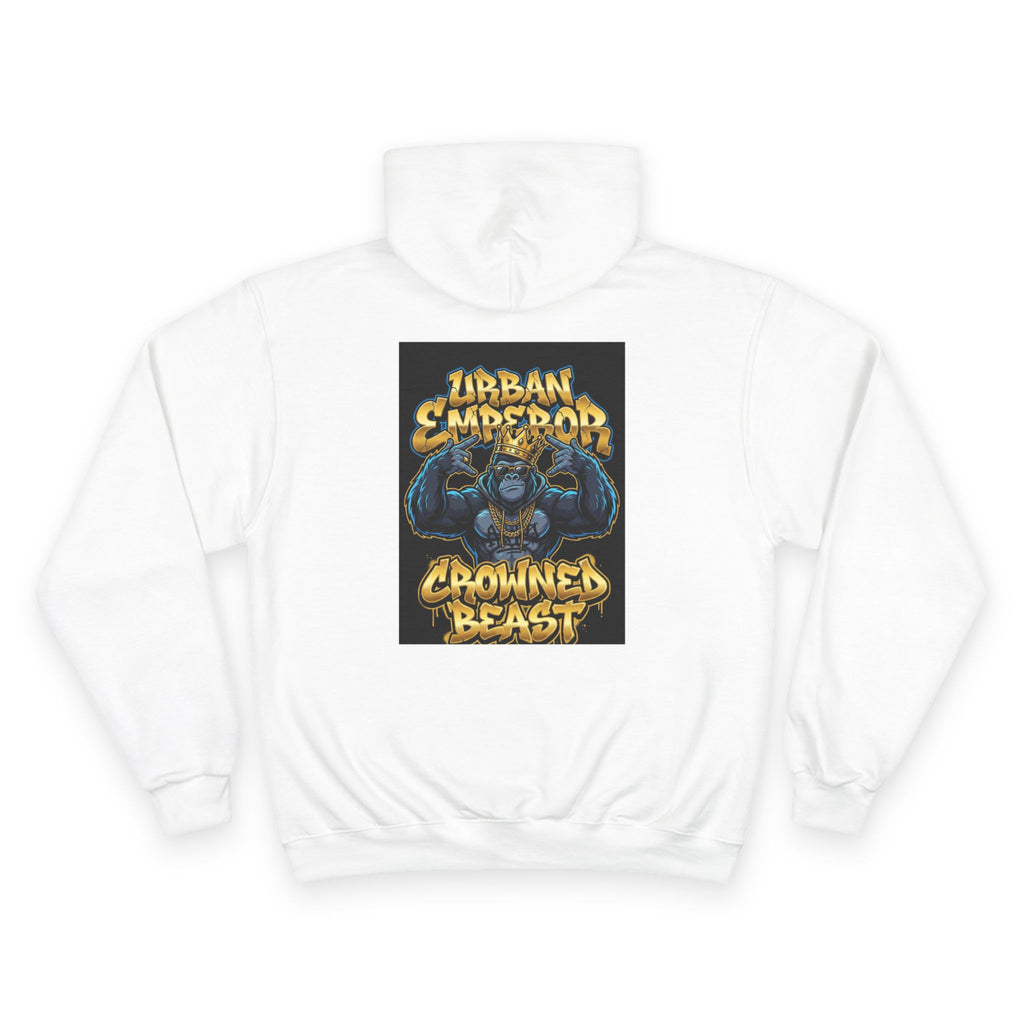 Mystic Hamsa Champion Hoodie — Spiritual Hand Graphic Pullover
