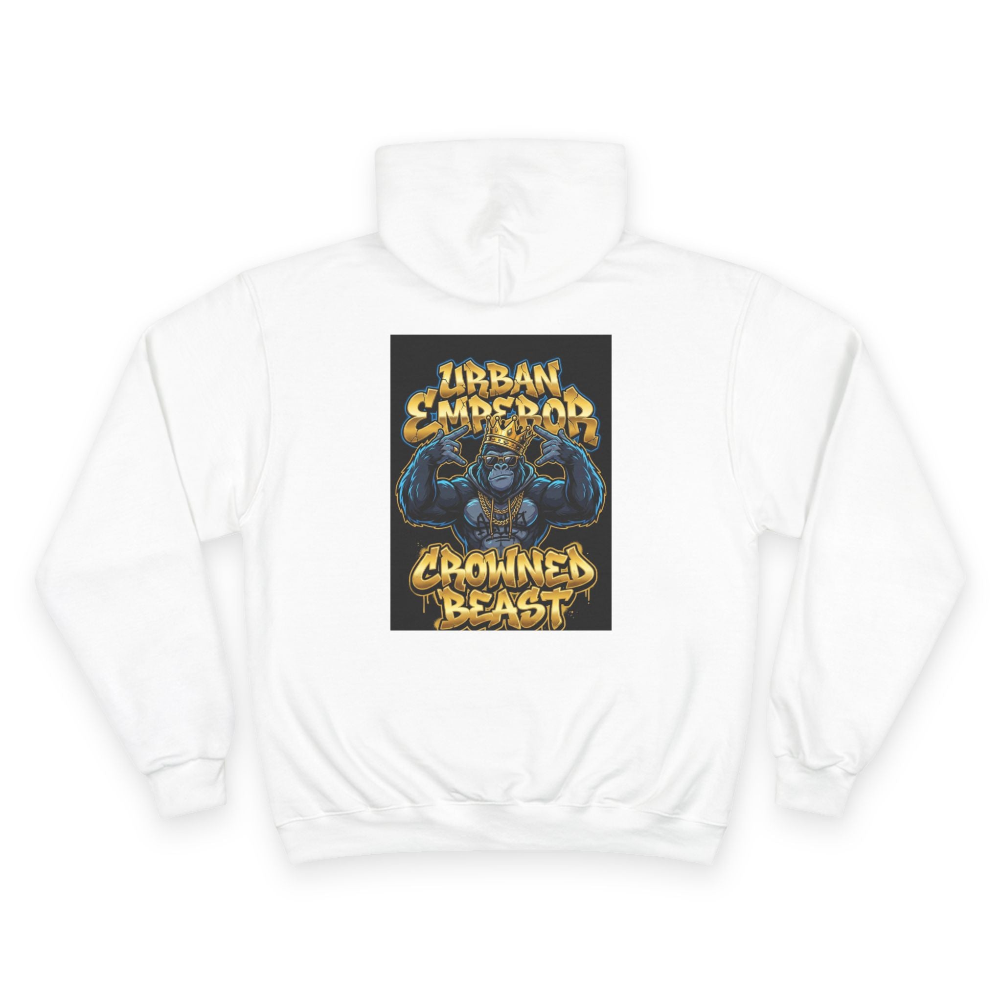 Mystic Hamsa Champion Hoodie — Spiritual Hand Graphic Pullover