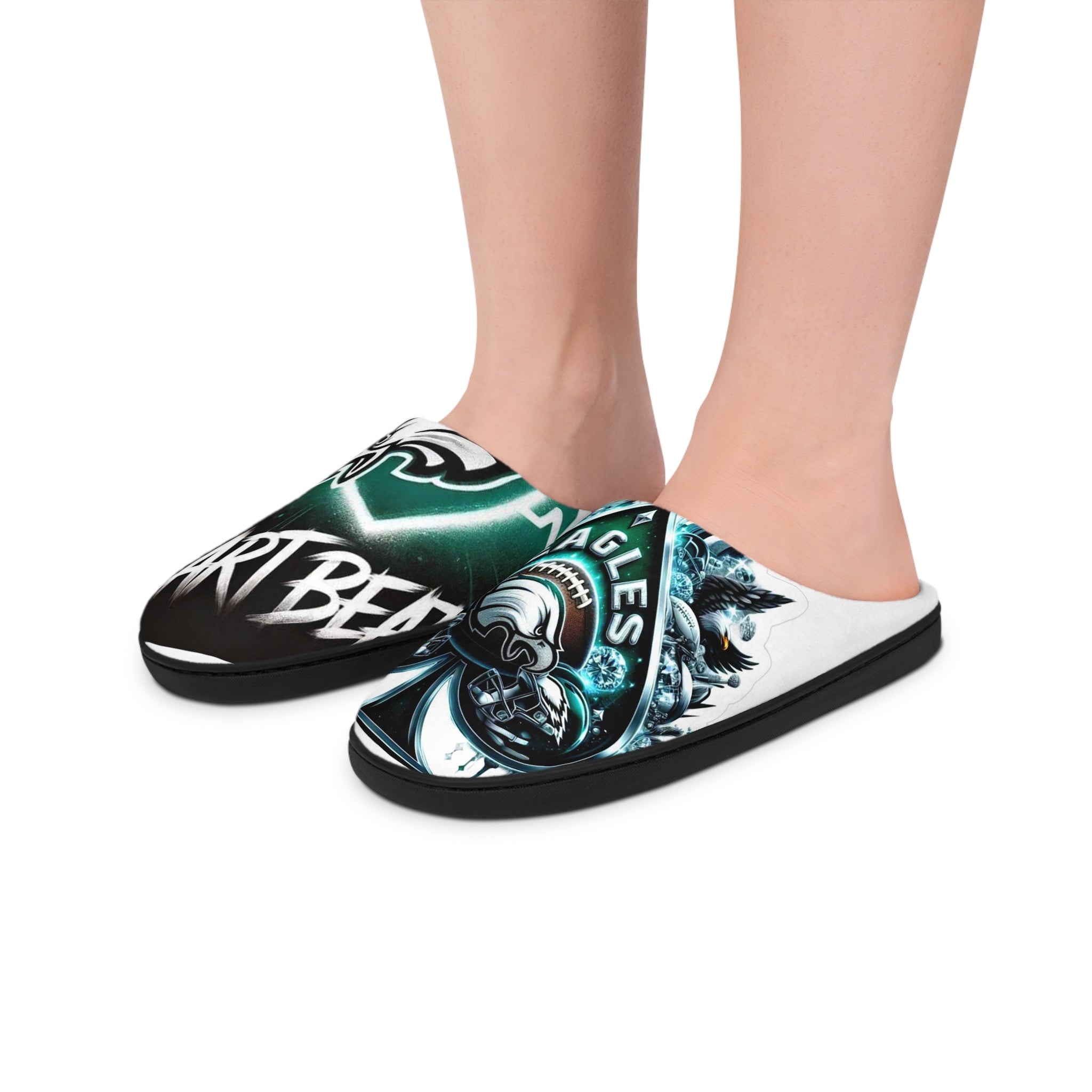 Eagles Graphic Men's Indoor Slippers - Team Logo Comfort Slides