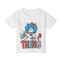 Little Miss Thing Toddler T-Shirt — Colorful Dr. Seuss Inspired Girls' Tee