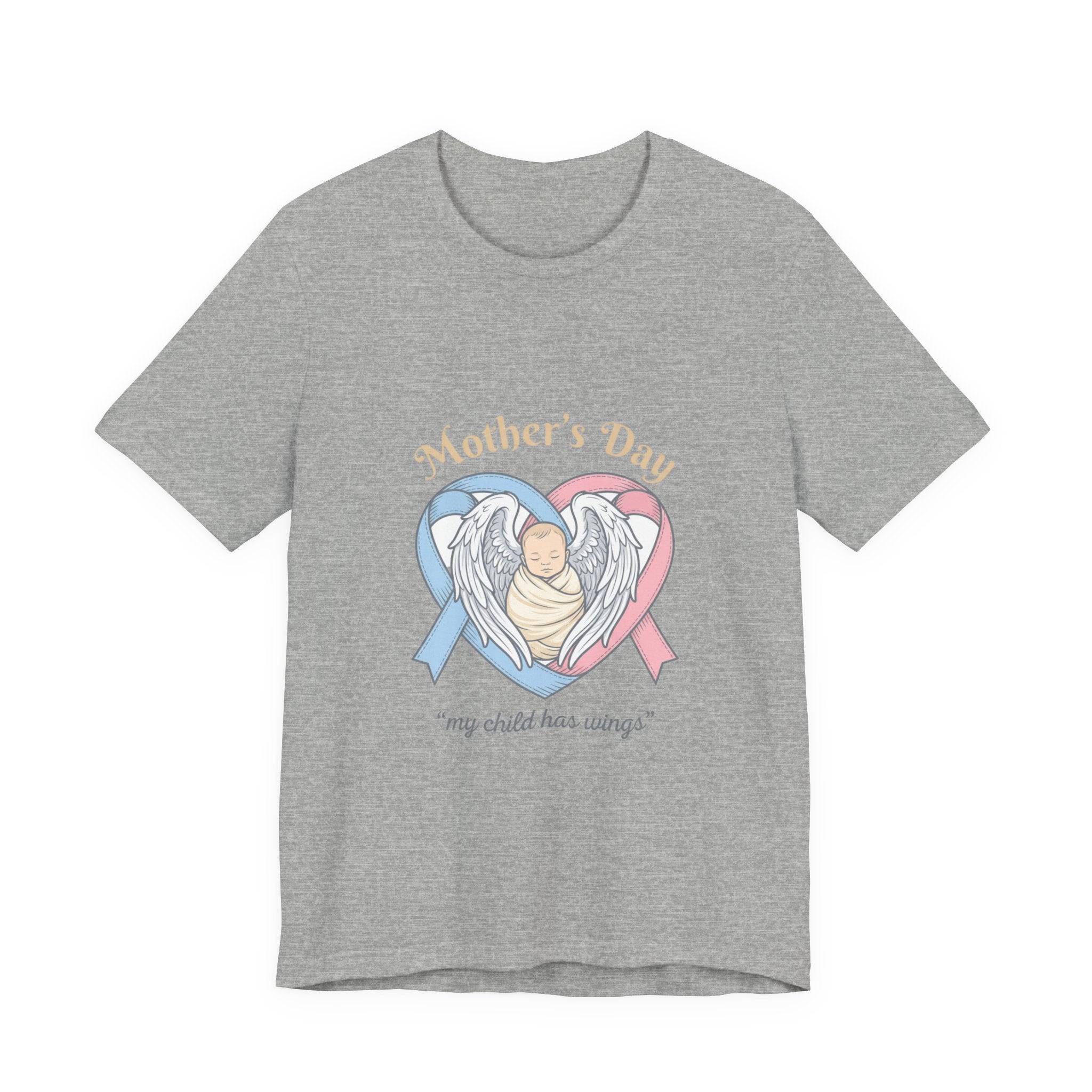 Memorial Mom Tee | Mother's Day Shirt, Minimal Typographic Mom