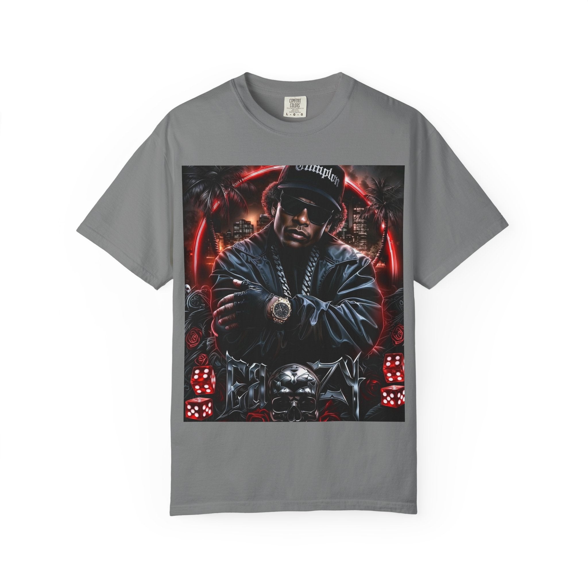 Rap Legend Graphic T-Shirt — Urban Hip Hop Portrait Tee