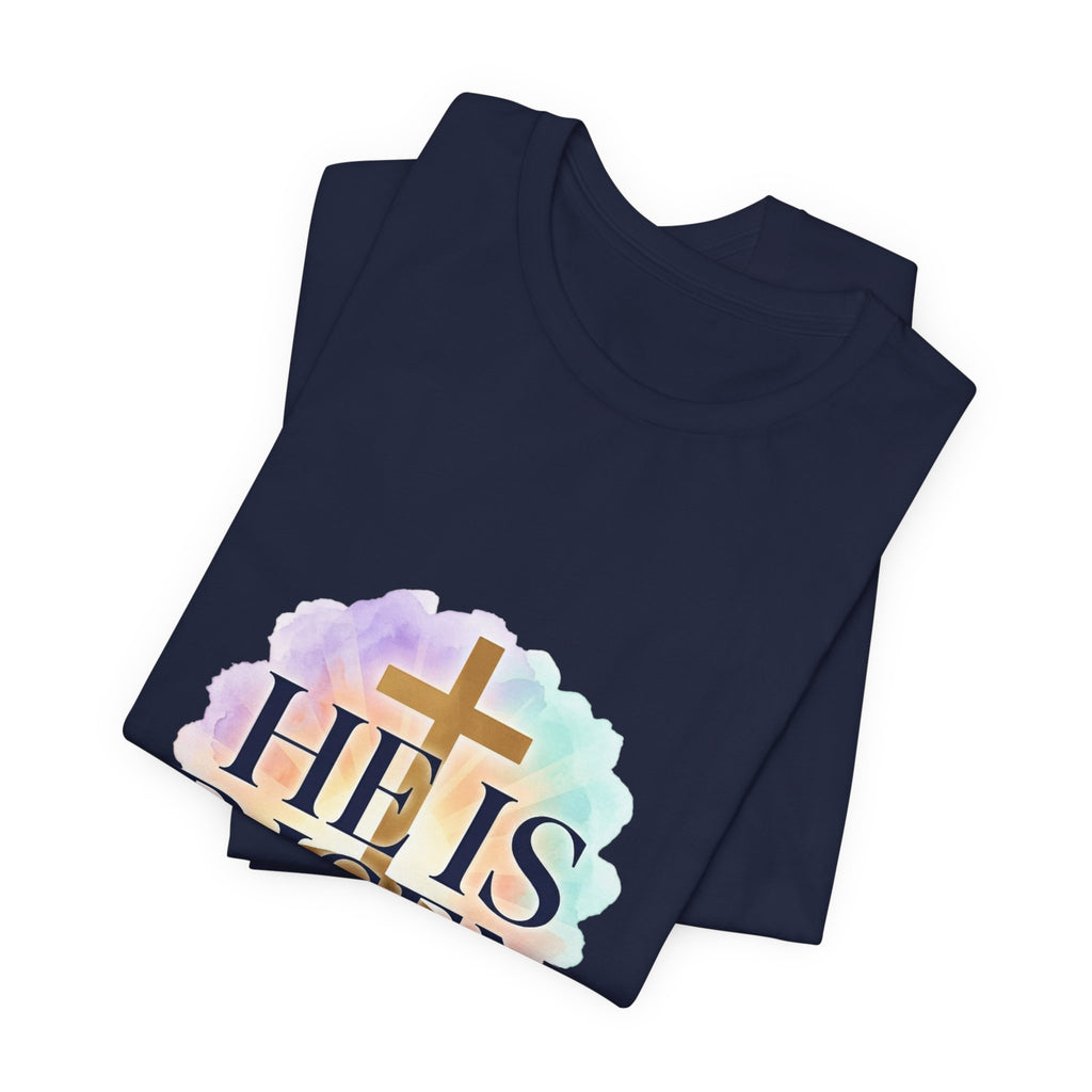 He Is Risen Tee | Easter shirt, Christian apparel, resurrection scripture