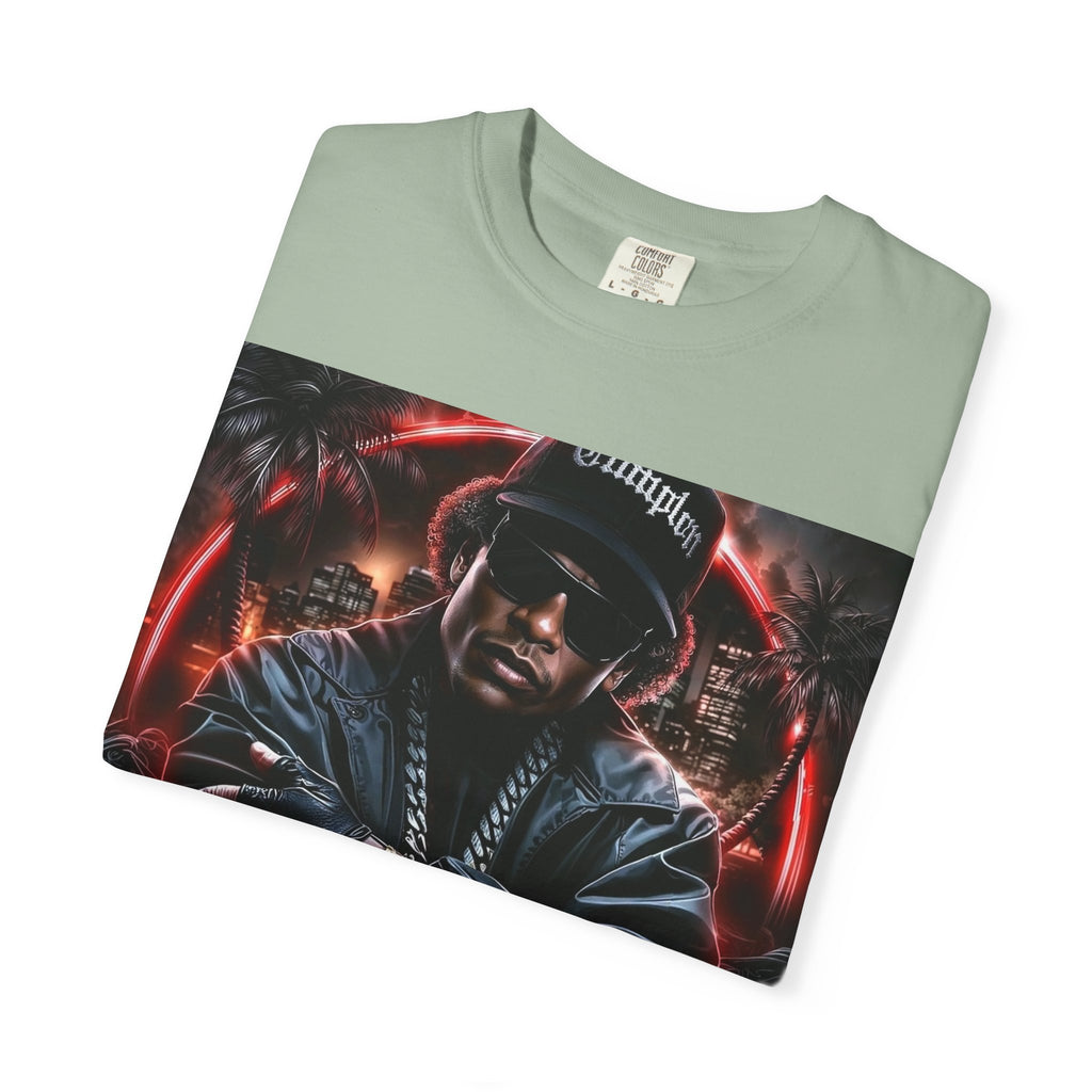 Rap Legend Graphic T-Shirt — Urban Hip Hop Portrait Tee