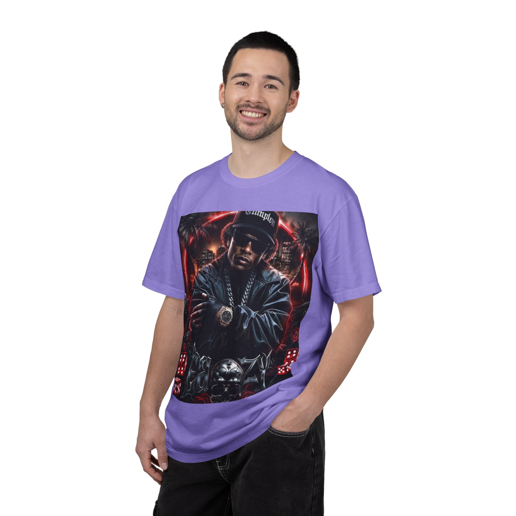 Rap Legend Graphic T-Shirt — Urban Hip Hop Portrait Tee