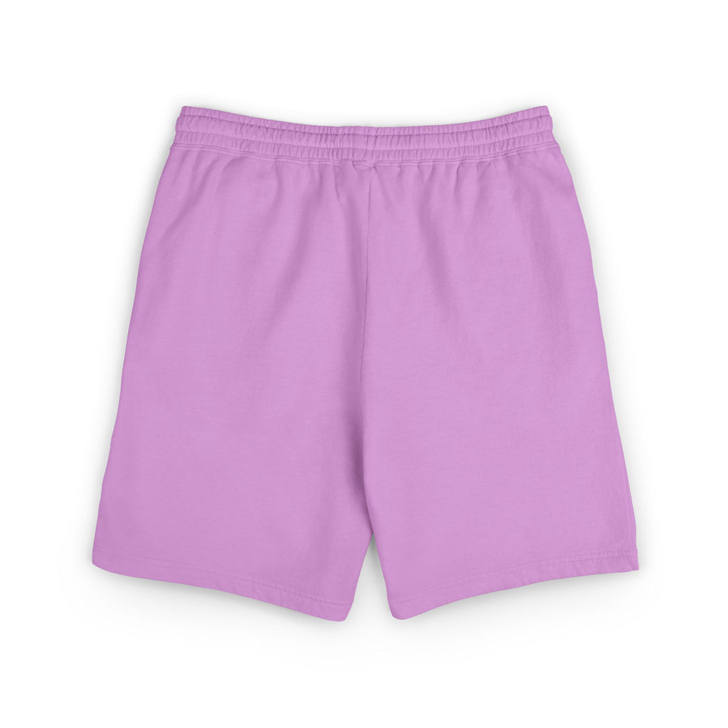 Graphic Fleece Sweat Shorts — King & Retro Logo Panel Design