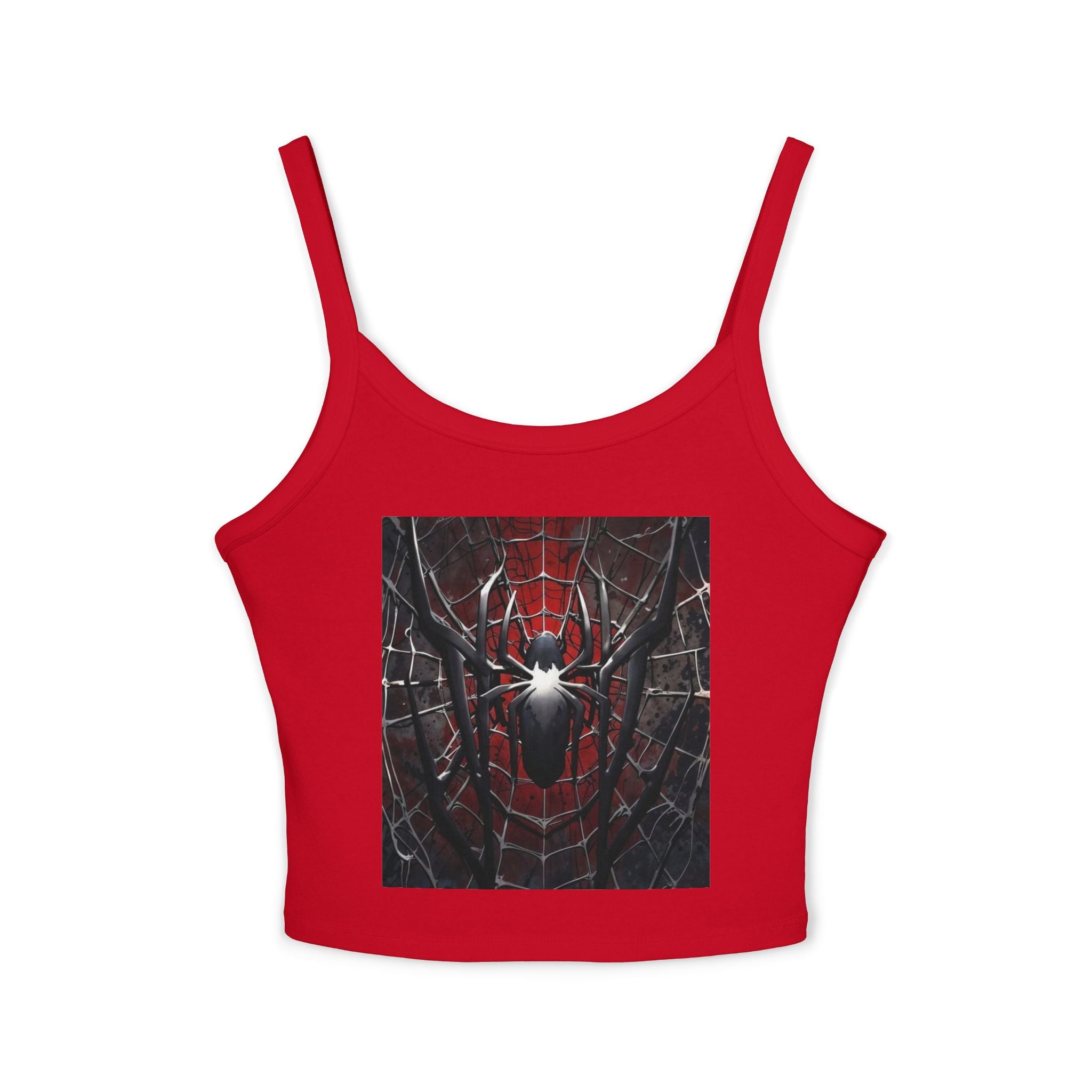 Spider-Man Graphic Crop Tank Top