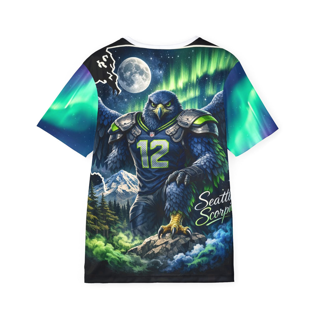 Seattle Scorpion Aurora Football Jersey – Men's Team Spirit Tee