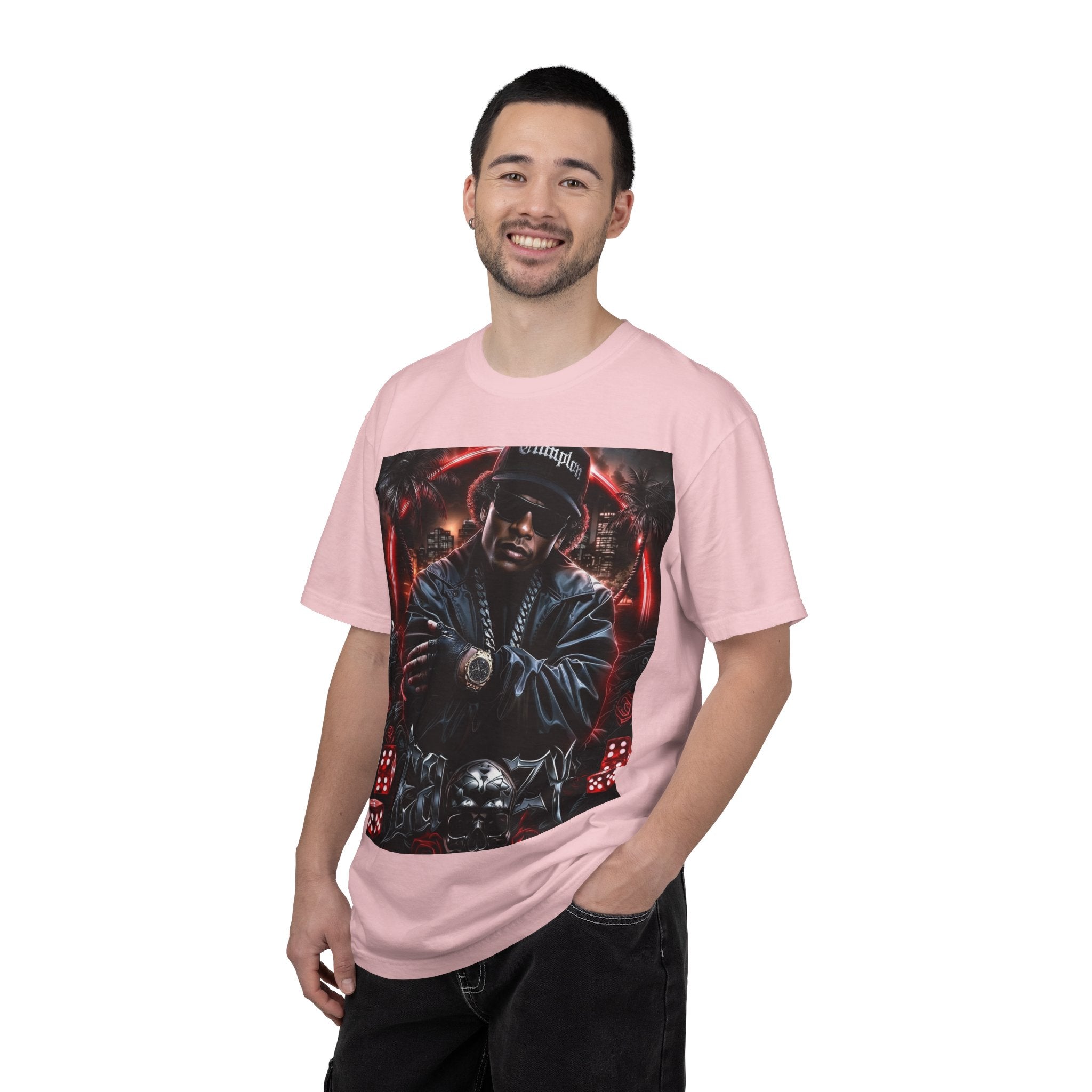 Rap Legend Graphic T-Shirt — Urban Hip Hop Portrait Tee