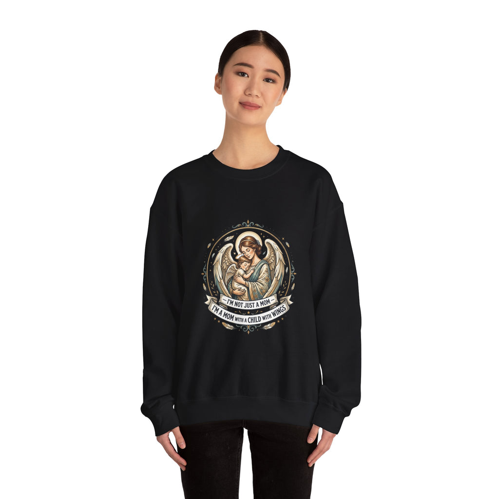 Mom Identity Typographic Sweatshirt | Mother's Day minimalist mom sweatshirt