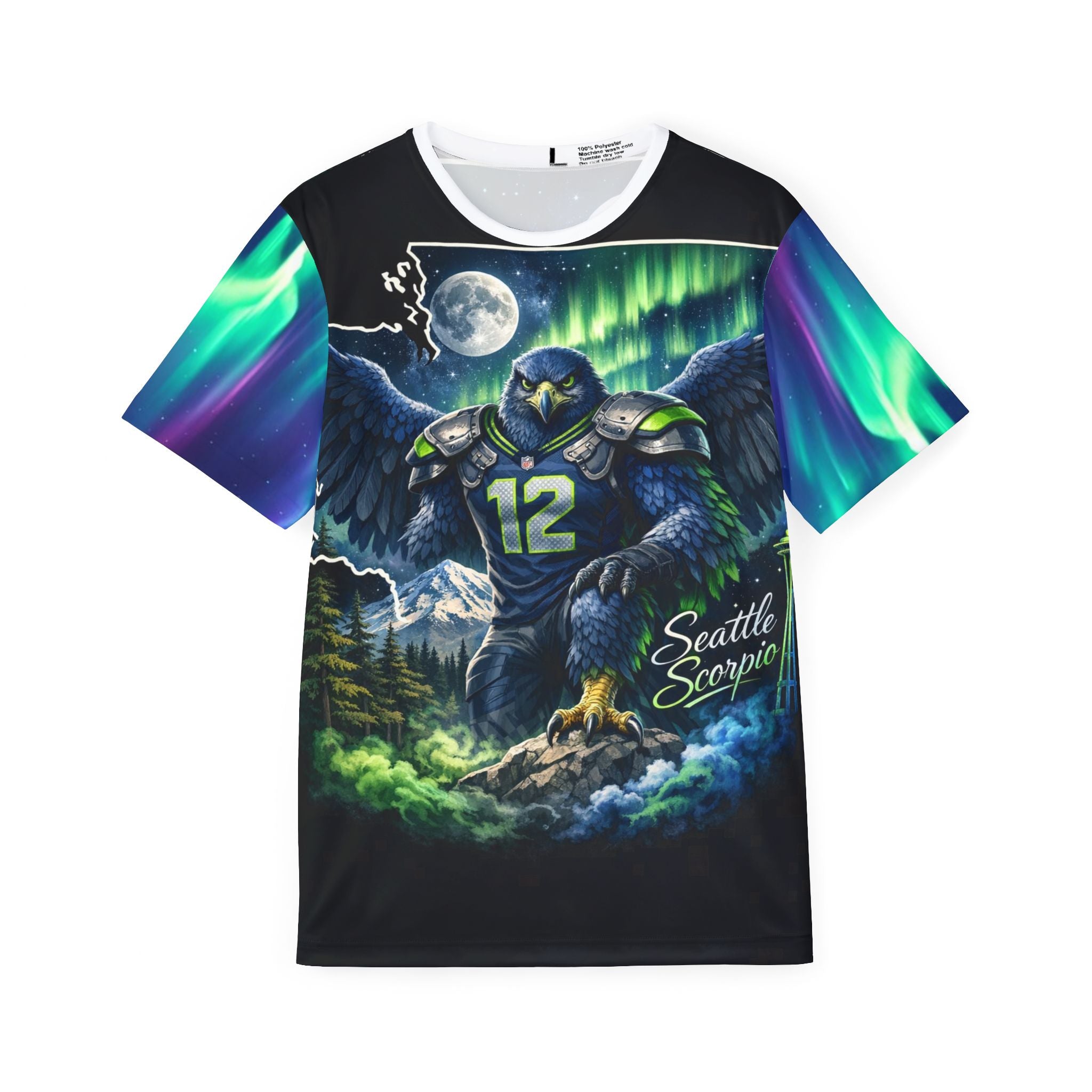 Seattle Scorpion Aurora Football Jersey – Men's Team Spirit Tee