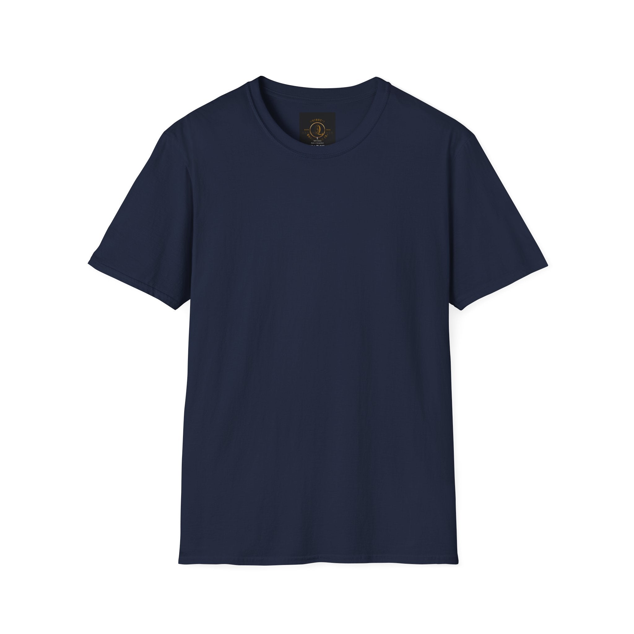 Blue Collar T-Shirt — "Blood, Sweat, Profanity" Skull Workwear Tee