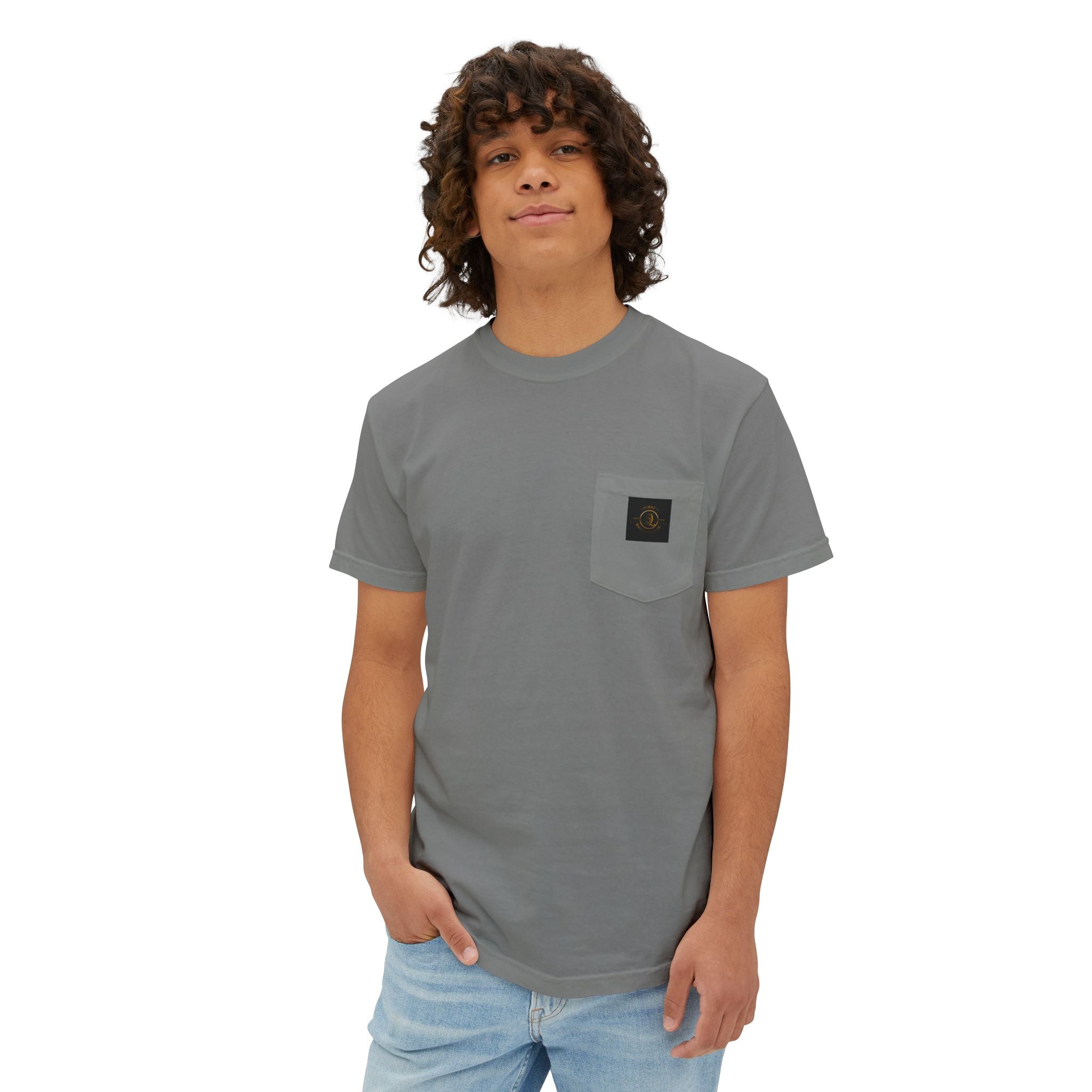 Pocket T-Shirt — "I’m a Good Person But Don’t Give Me a Reason" Graphic