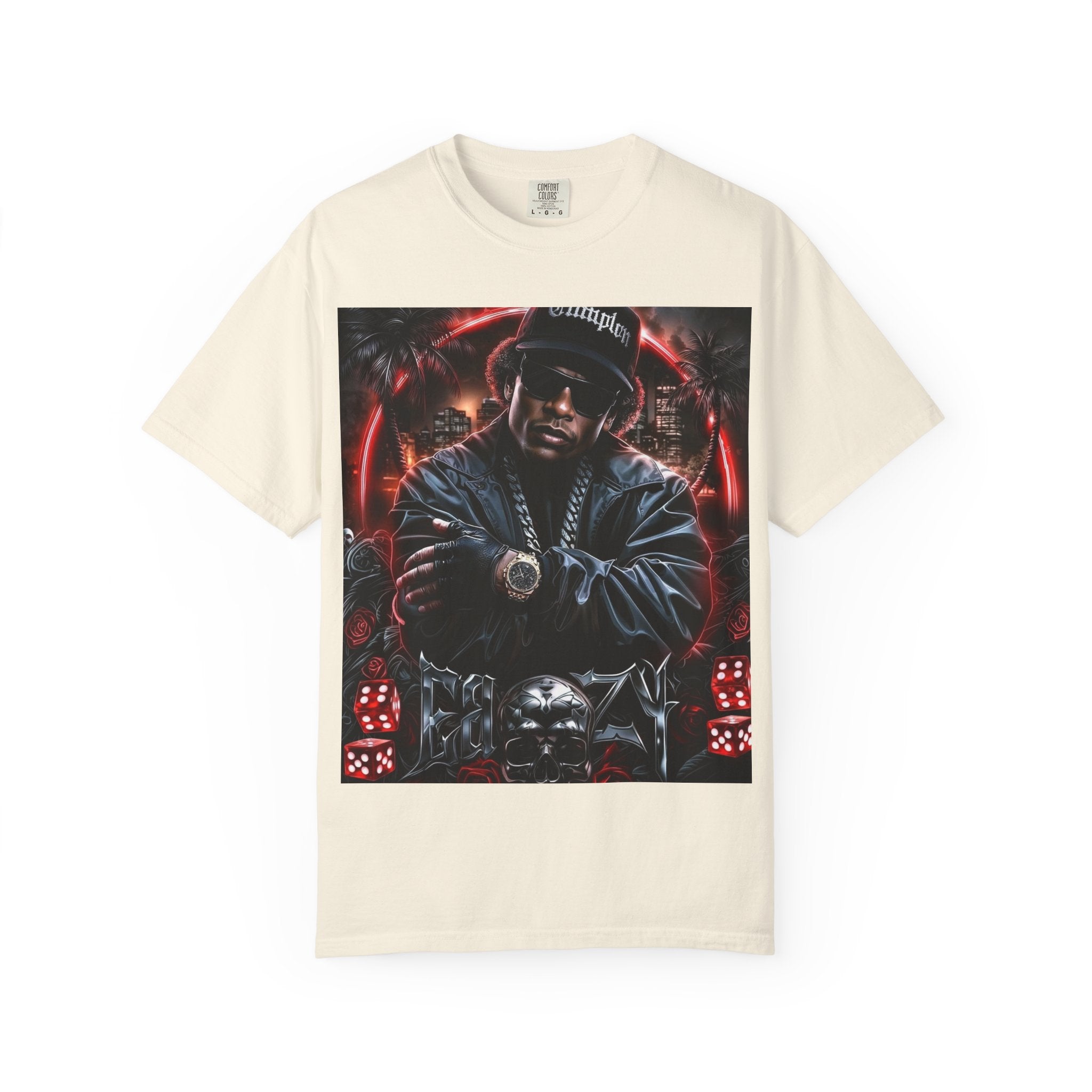 Rap Legend Graphic T-Shirt — Urban Hip Hop Portrait Tee