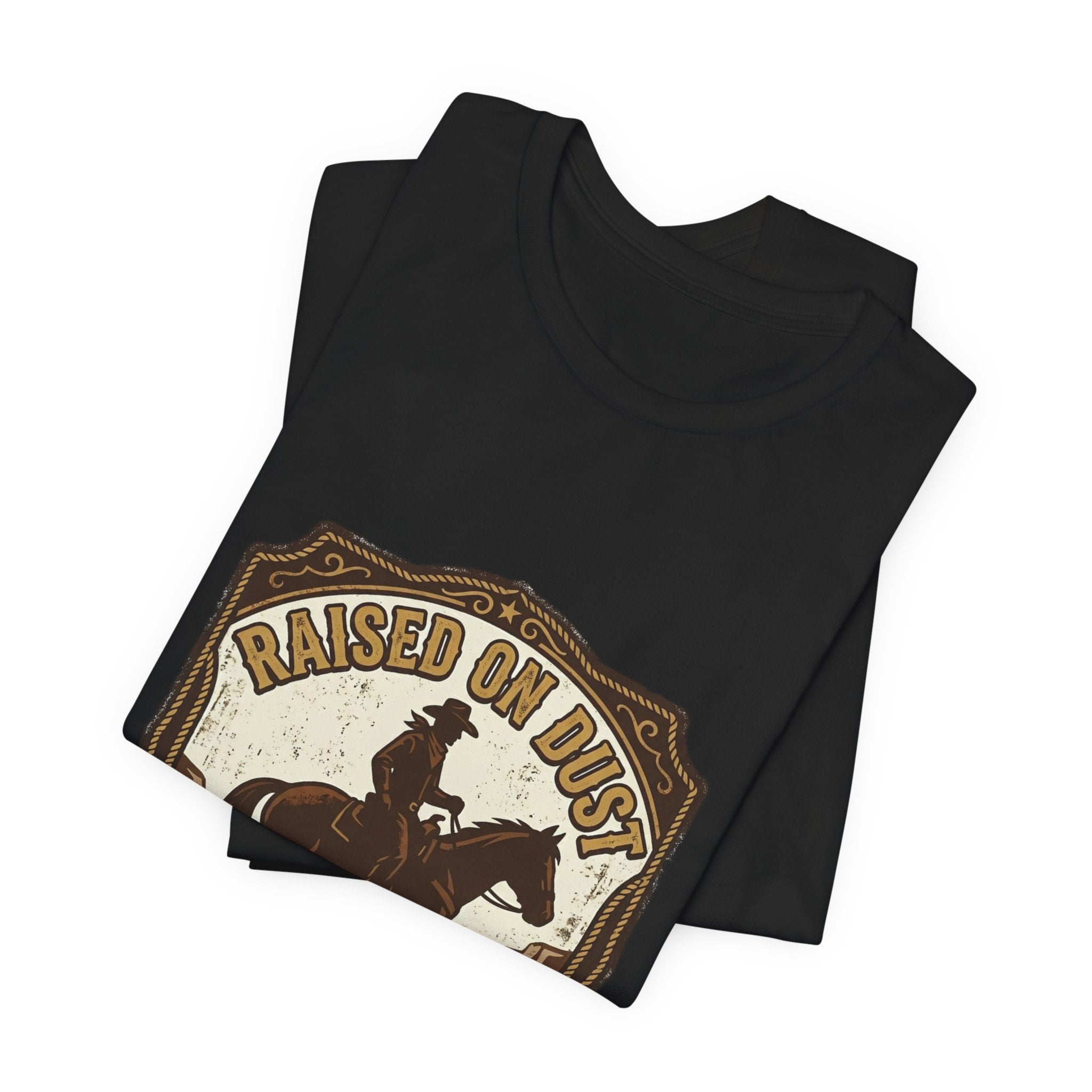 Raised on Dust Western Tee | cowboy, vintage Americana
