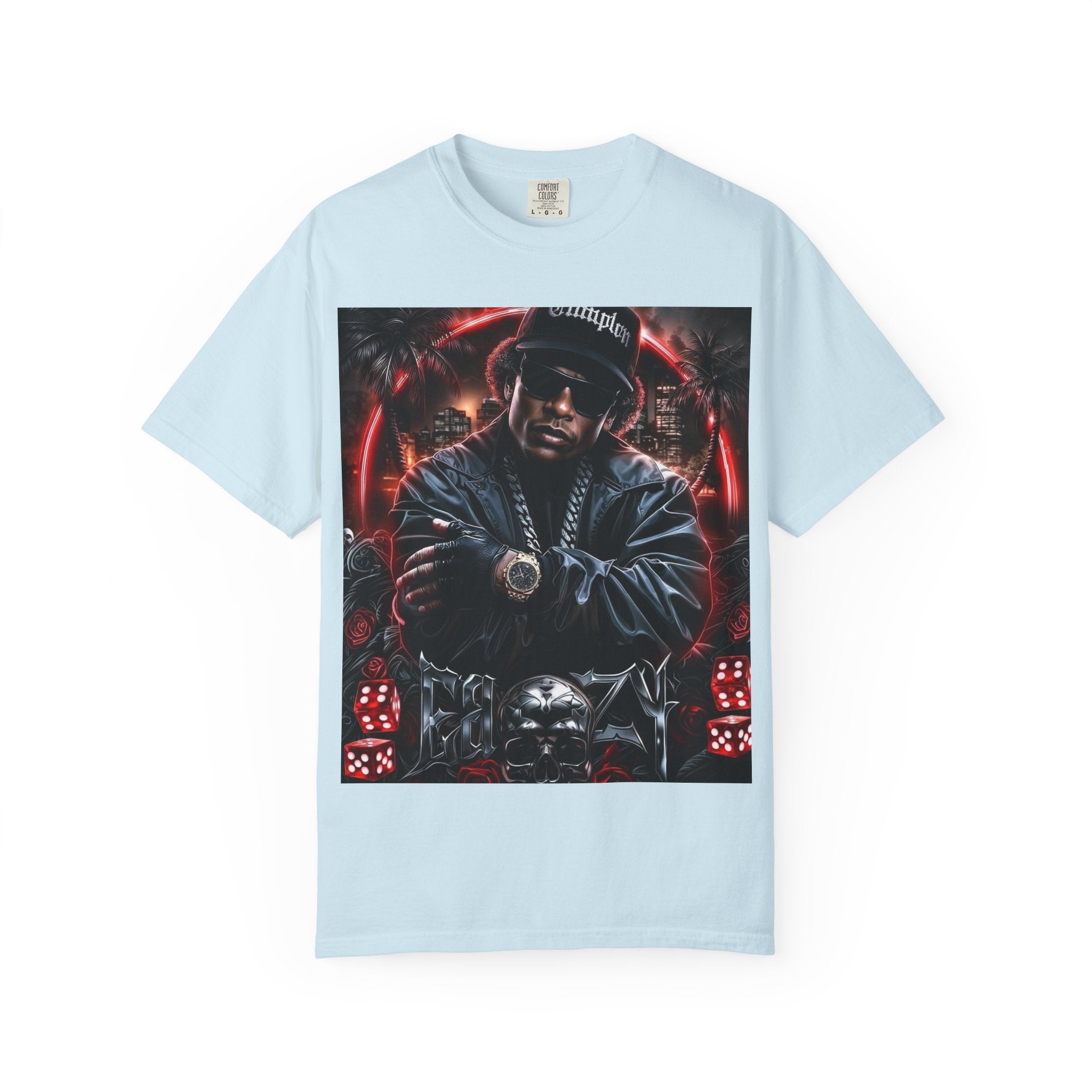Rap Legend Graphic T-Shirt — Urban Hip Hop Portrait Tee