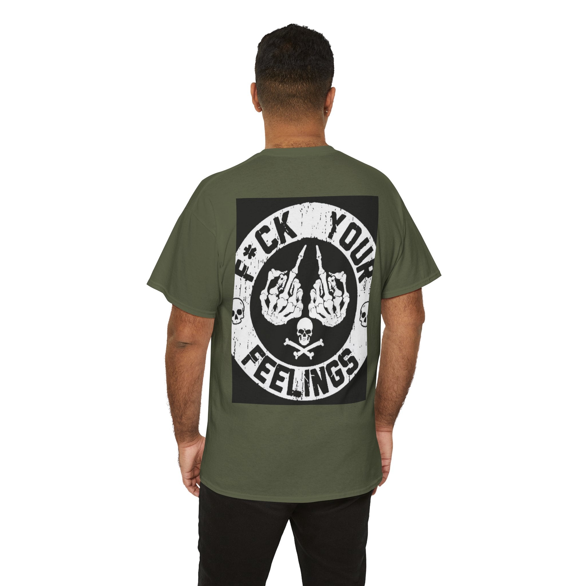 Not Sorry Skull Tee — 'F*ck Your Feelings' Graphic T-Shirt