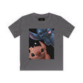 Cute Alien Friends Kids T-Shirt — Adorable Stitch & Angel Print