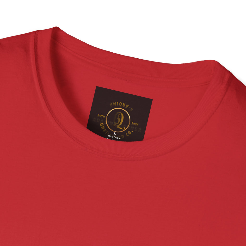 Blue Collar T-Shirt — "Blood, Sweat, Profanity" Skull Workwear Tee