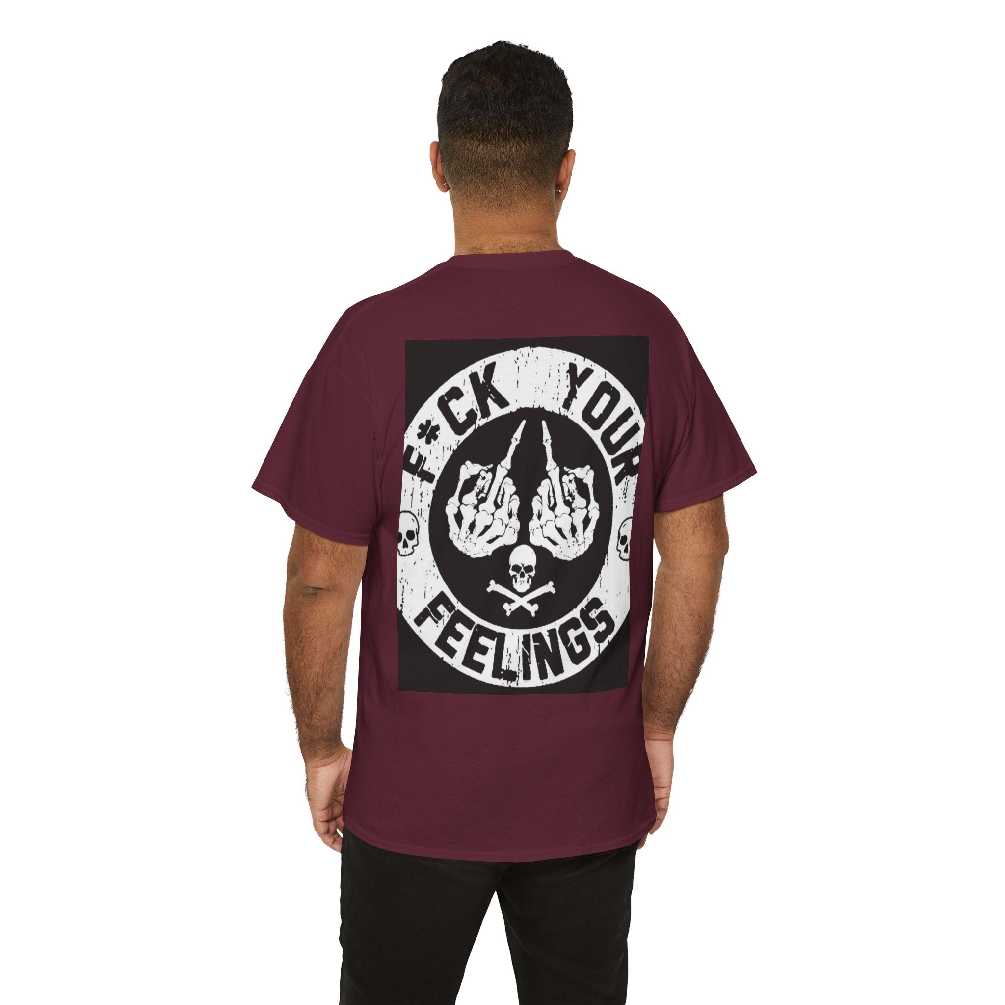 Not Sorry Skull Tee — 'F*ck Your Feelings' Graphic T-Shirt