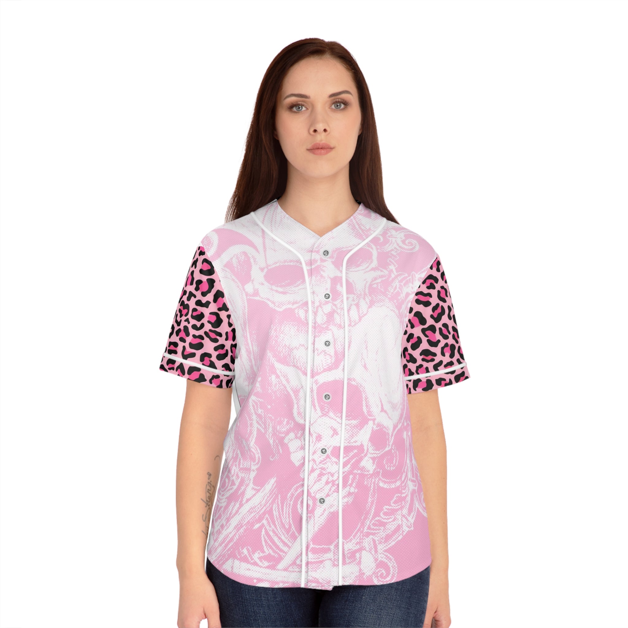 Women's Baseball Jersey (AOP)