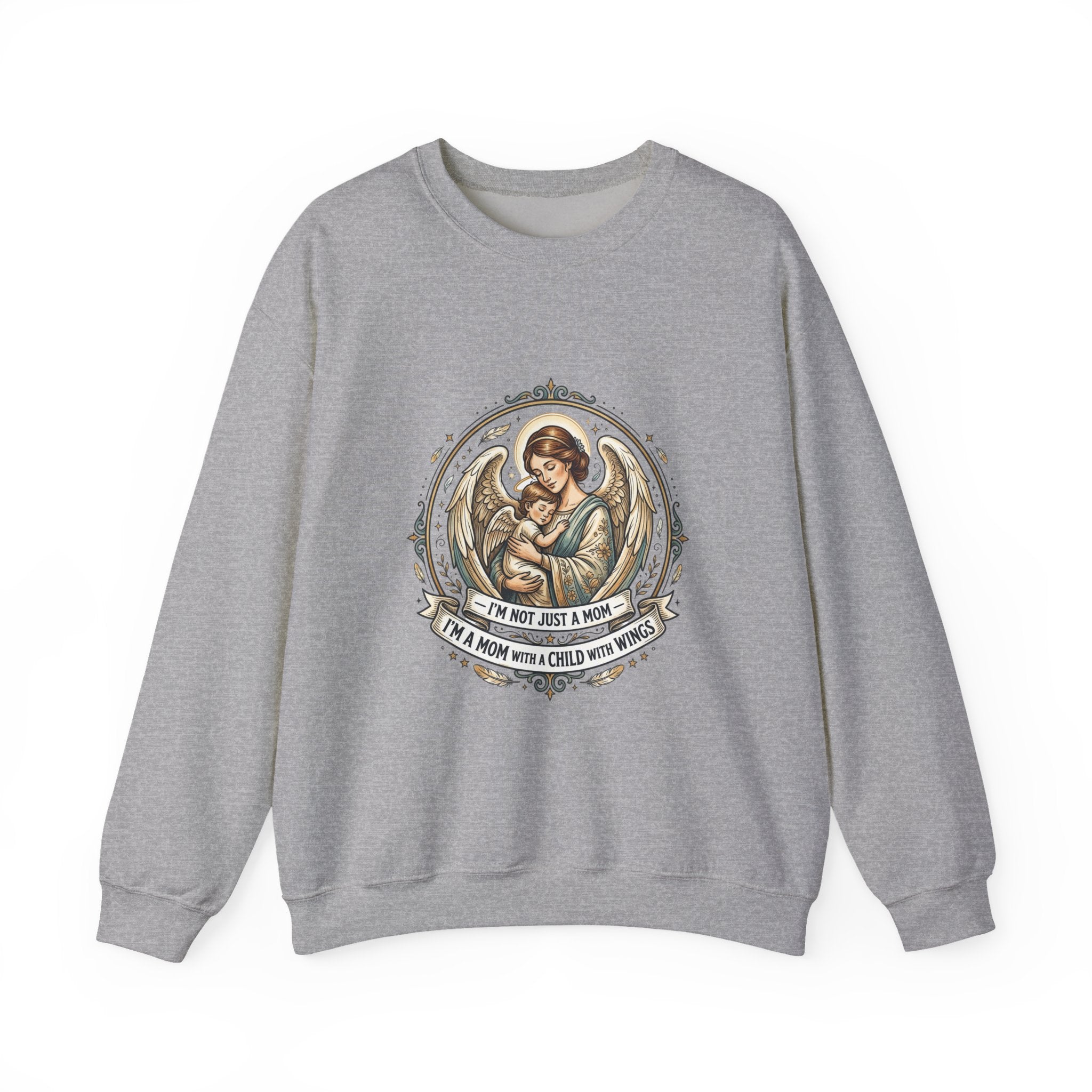 Mom Identity Typographic Sweatshirt | Mother's Day minimalist mom sweatshirt