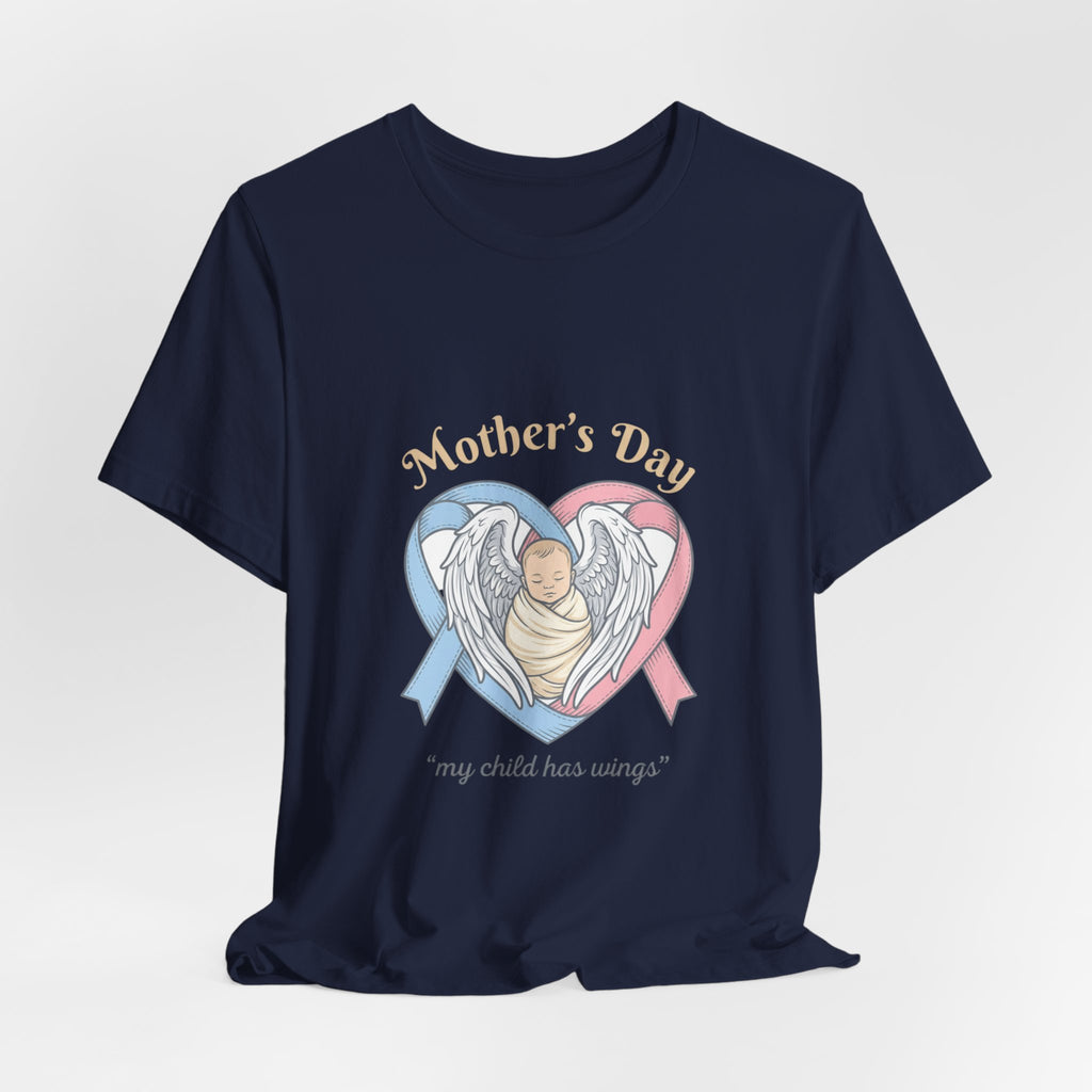 Memorial Mom Tee | Mother's Day Shirt, Minimal Typographic Mom