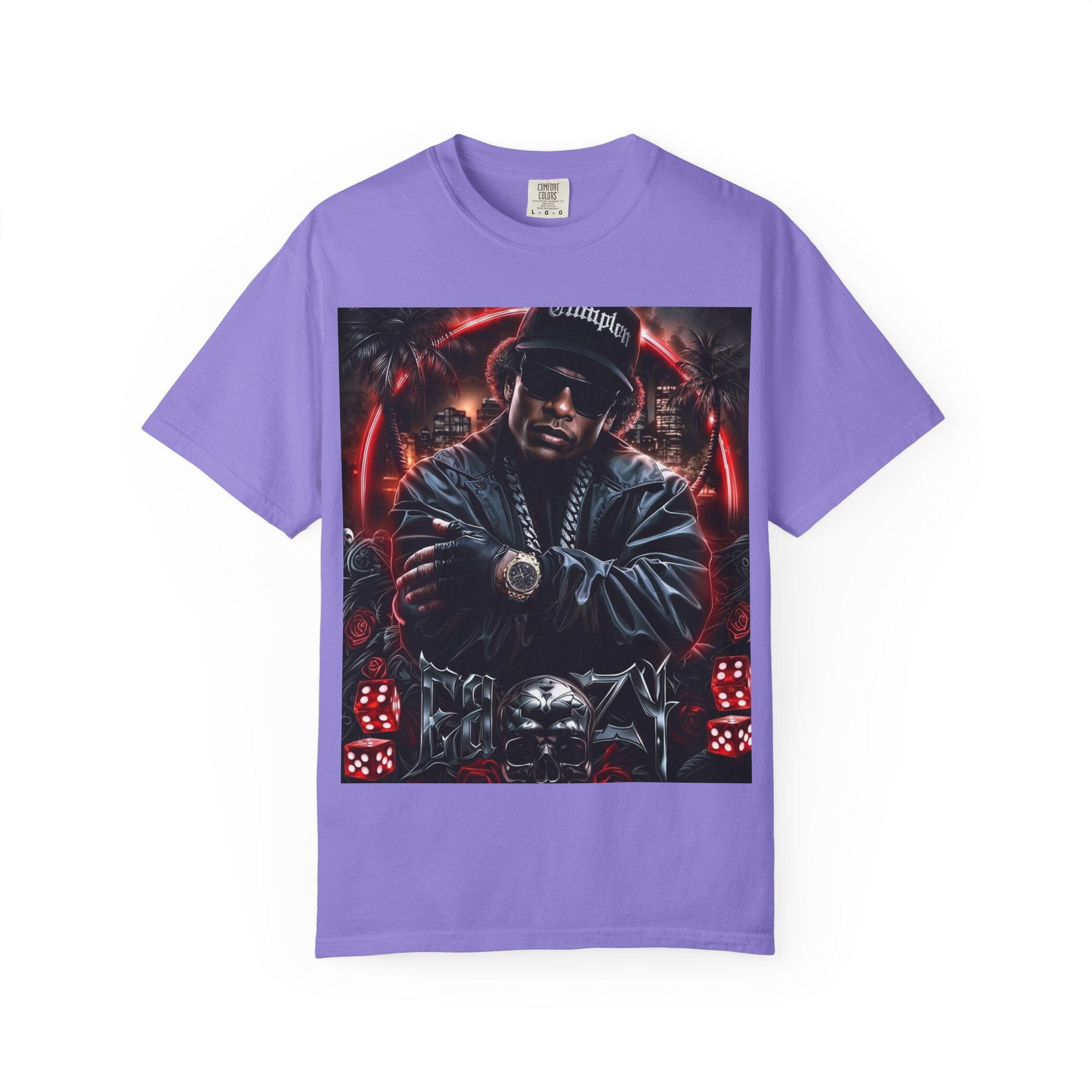 Rap Legend Graphic T-Shirt — Urban Hip Hop Portrait Tee