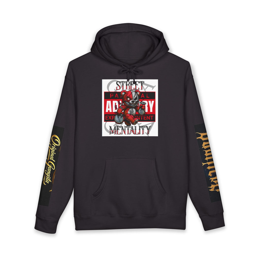 Mentality Graphic Hoodie — Street Adversary Lion Design