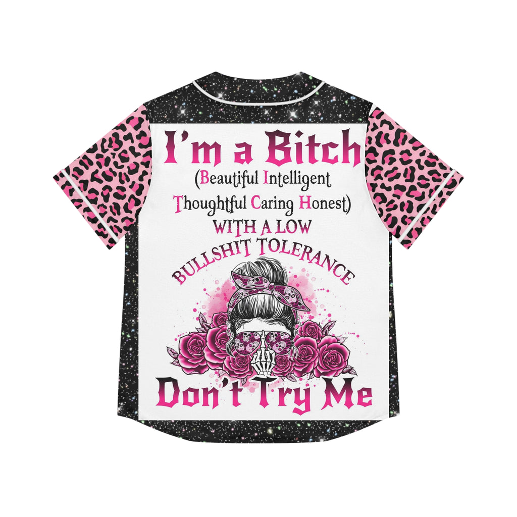 Women's Baseball Jersey (AOP)