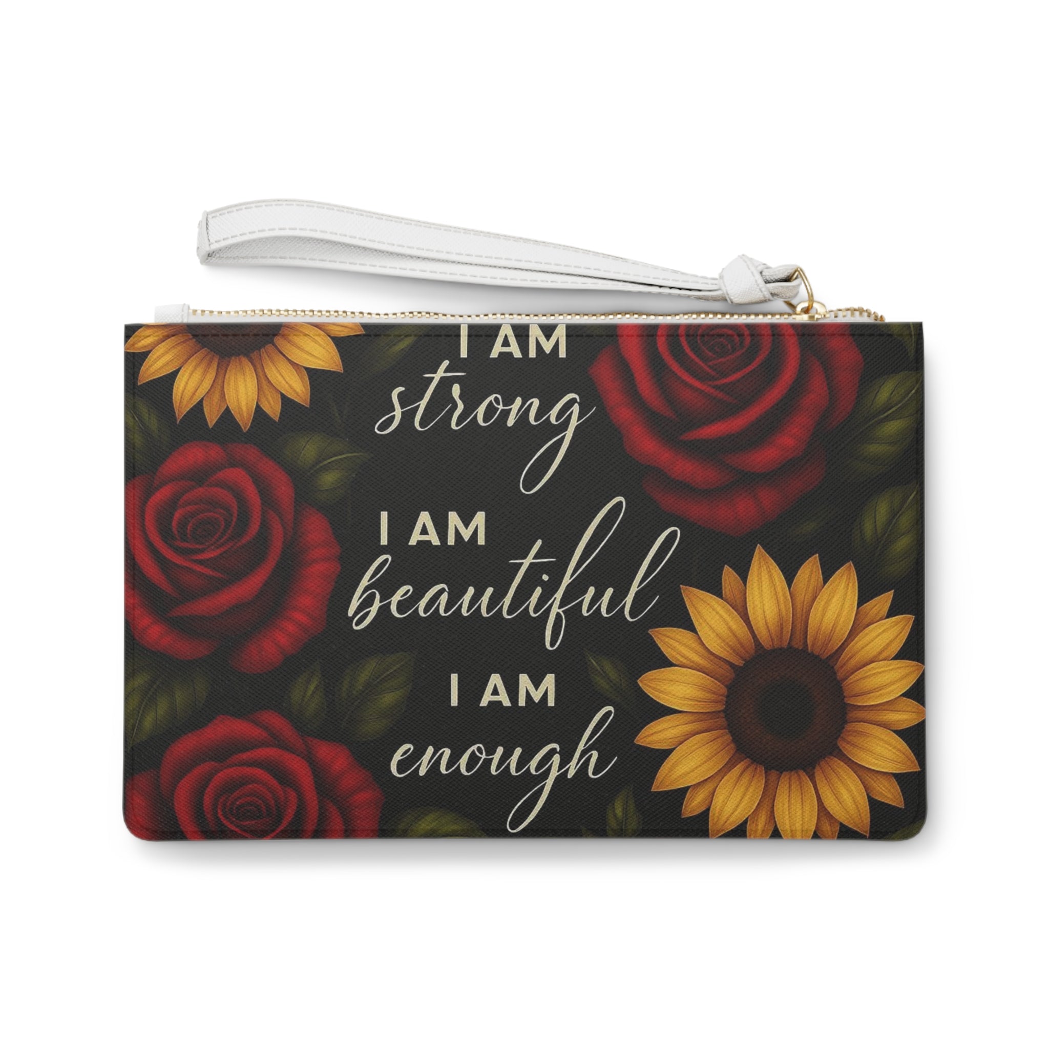 Clutch Bag — "Made for More" Ephesians 2:10 Christian Faith Wristlet