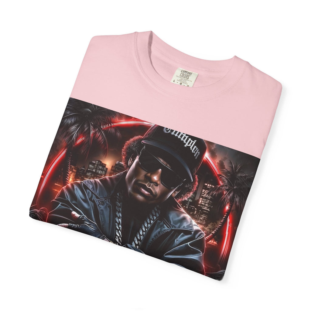 Rap Legend Graphic T-Shirt — Urban Hip Hop Portrait Tee
