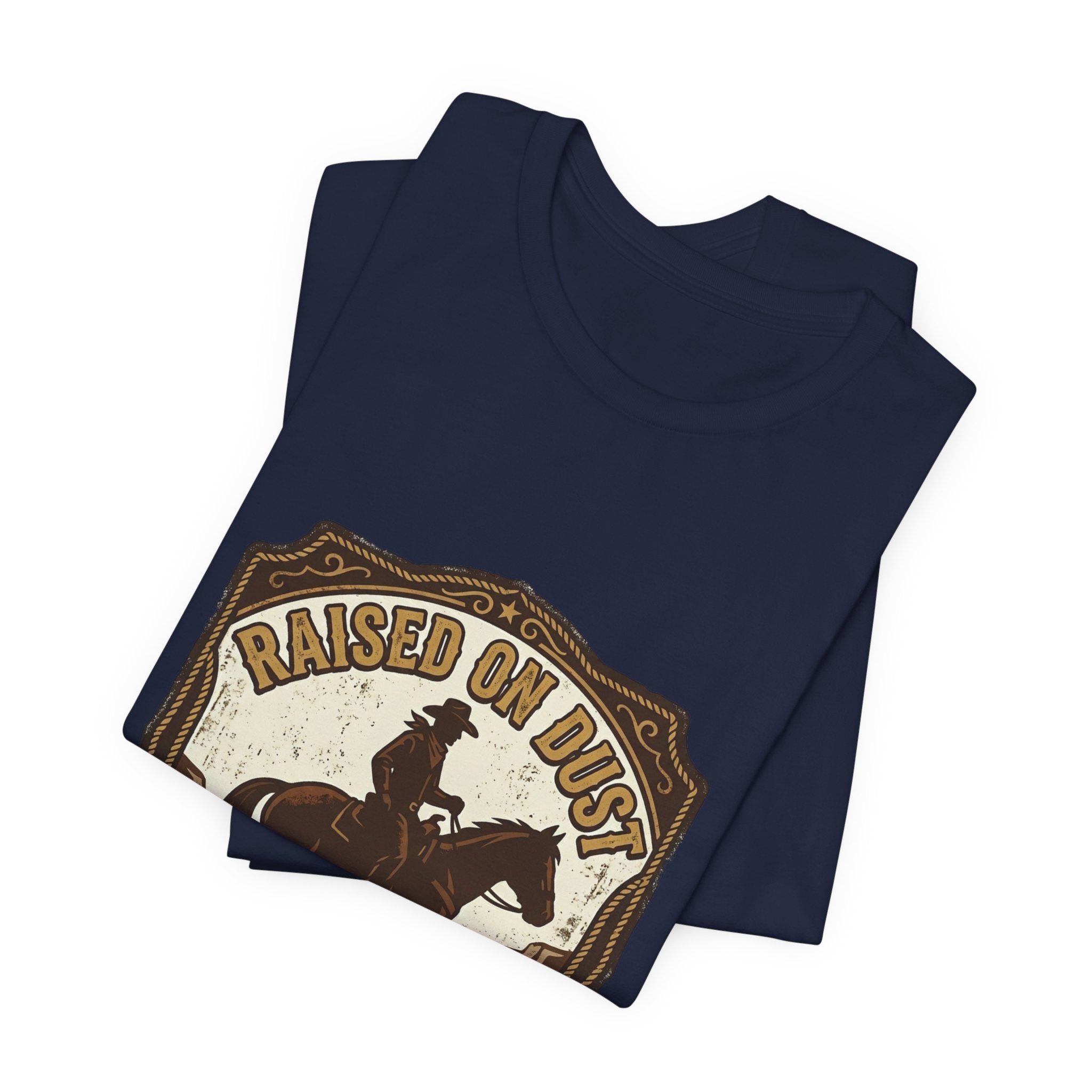Raised on Dust Western Tee | cowboy, vintage Americana