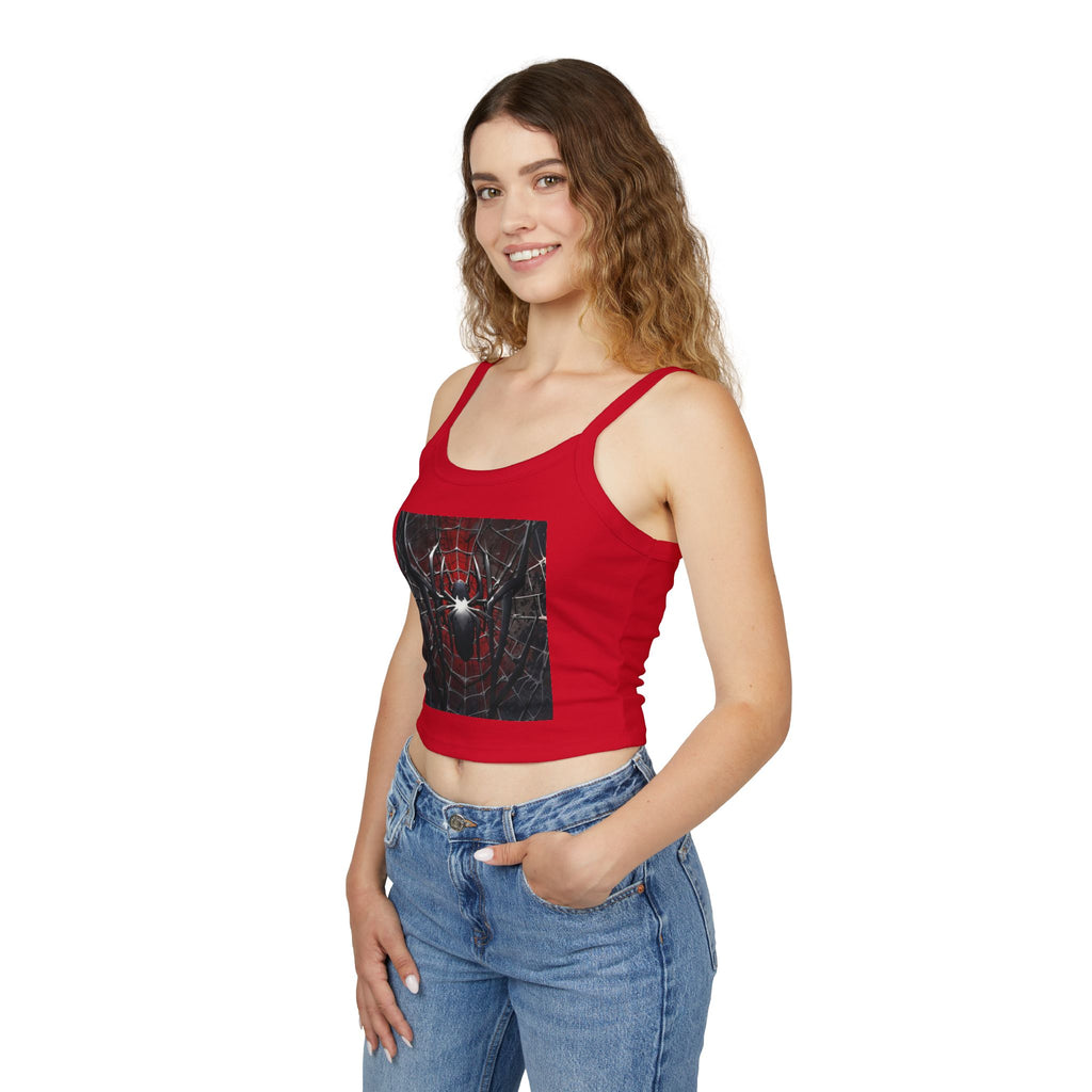 Spider-Man Graphic Crop Tank Top