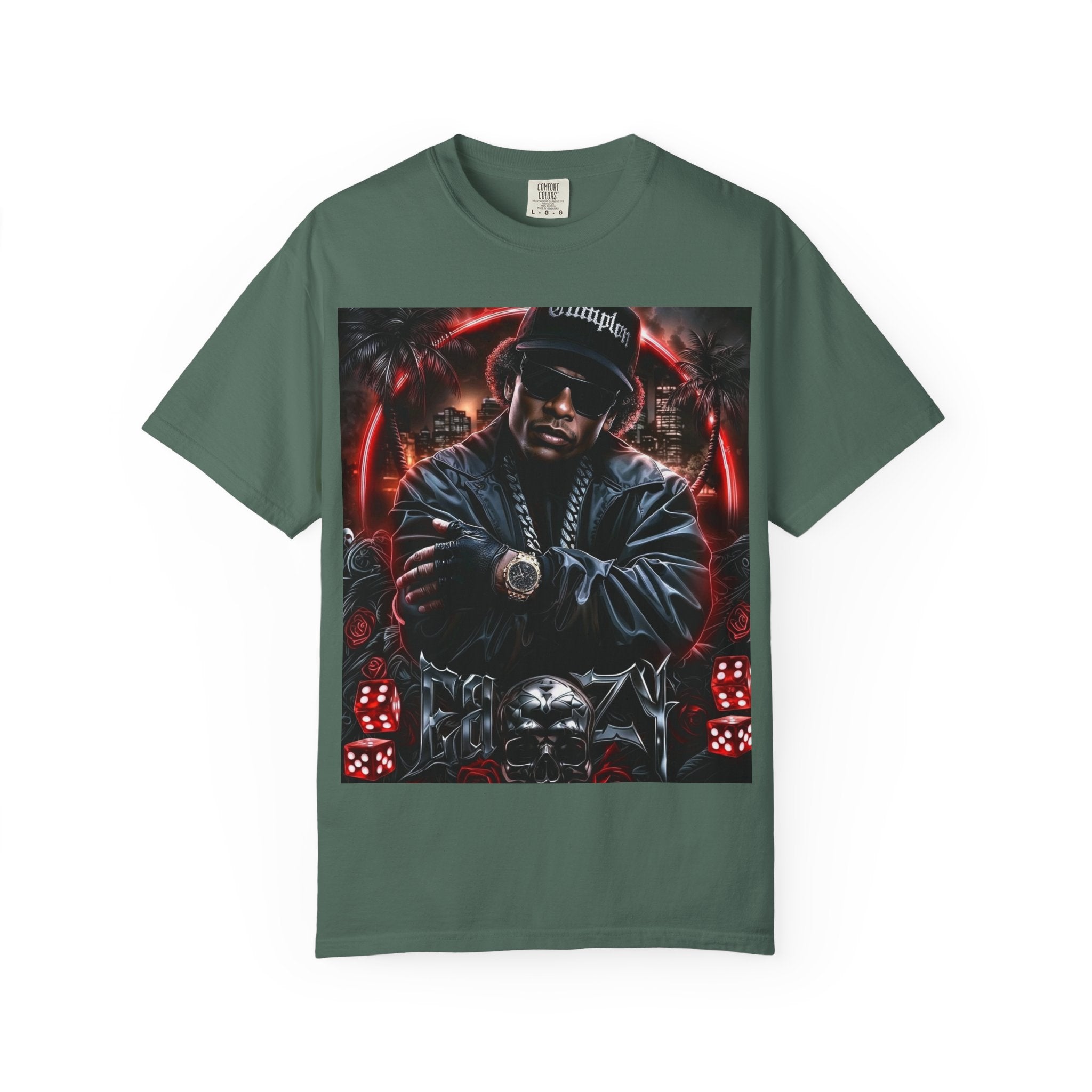 Rap Legend Graphic T-Shirt — Urban Hip Hop Portrait Tee