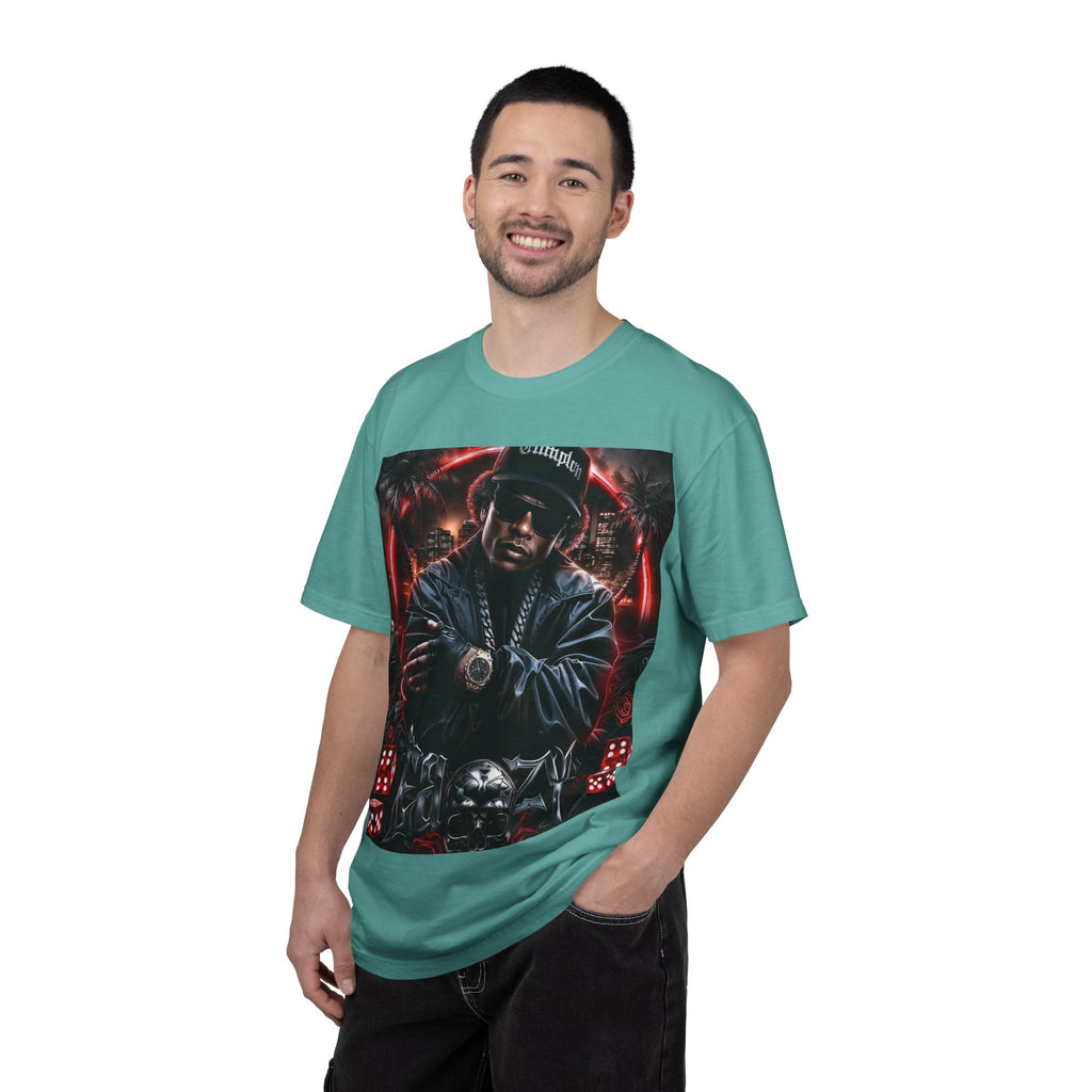 Rap Legend Graphic T-Shirt — Urban Hip Hop Portrait Tee
