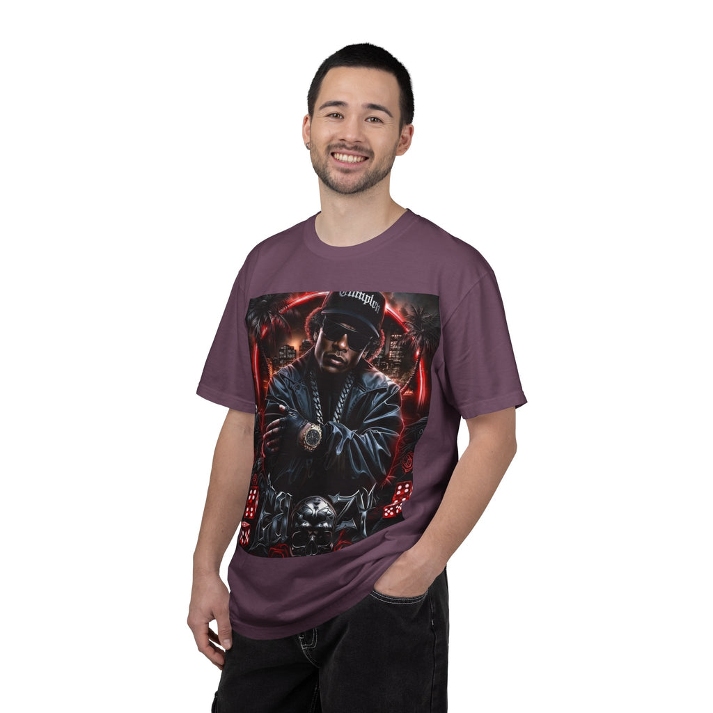Rap Legend Graphic T-Shirt — Urban Hip Hop Portrait Tee