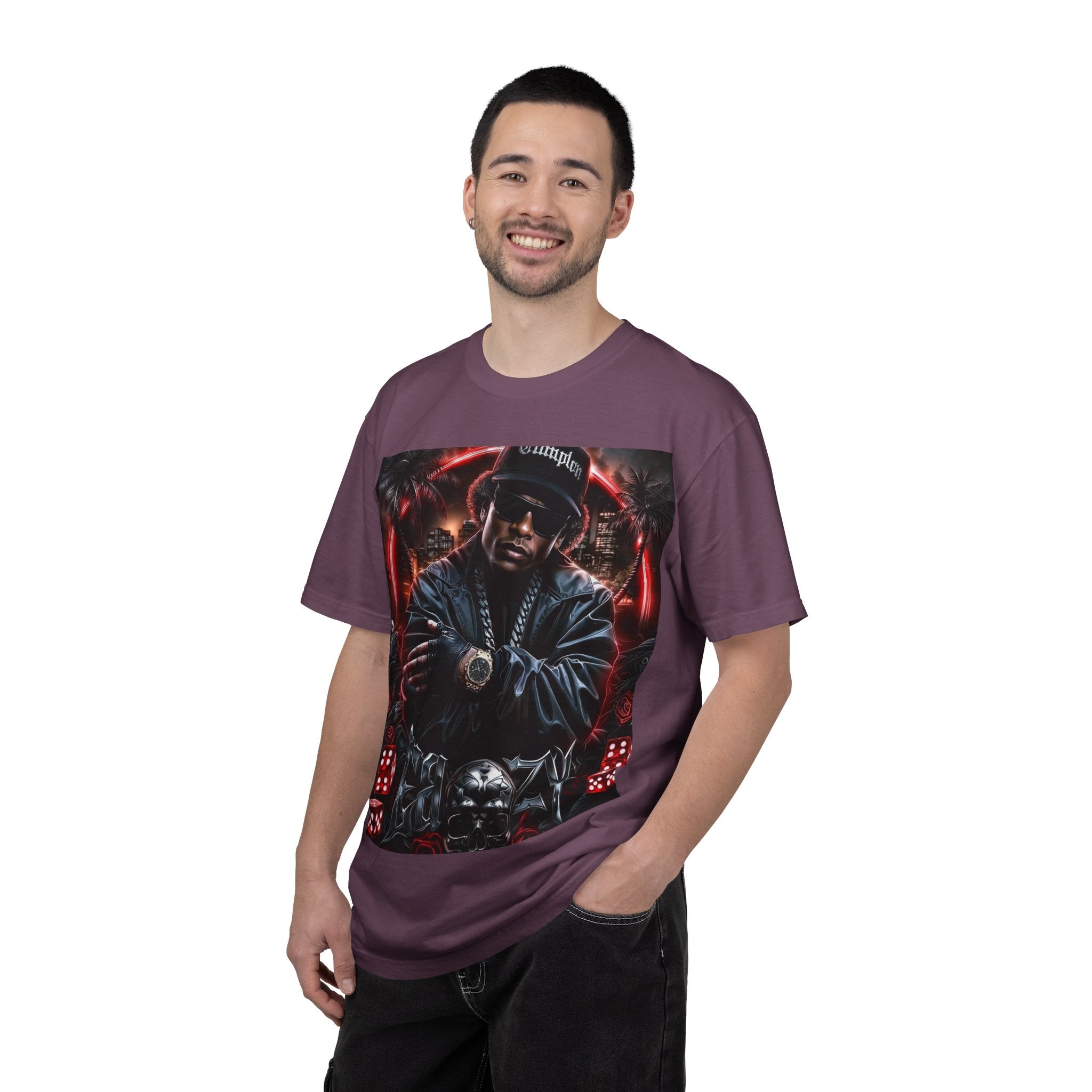 Rap Legend Graphic T-Shirt — Urban Hip Hop Portrait Tee