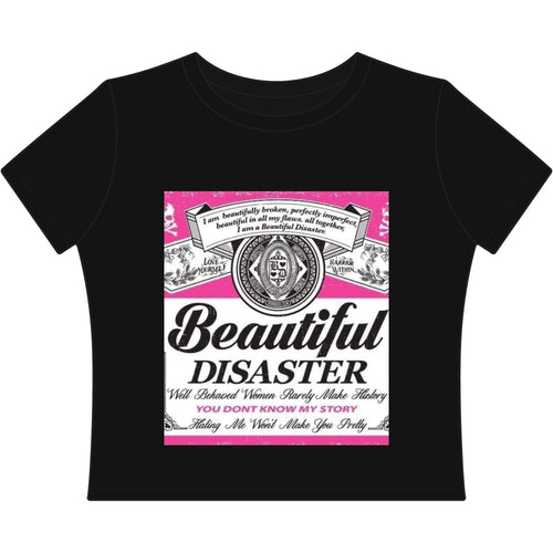 Beautiful Disaster / Boss Babe Women's Baby Tee