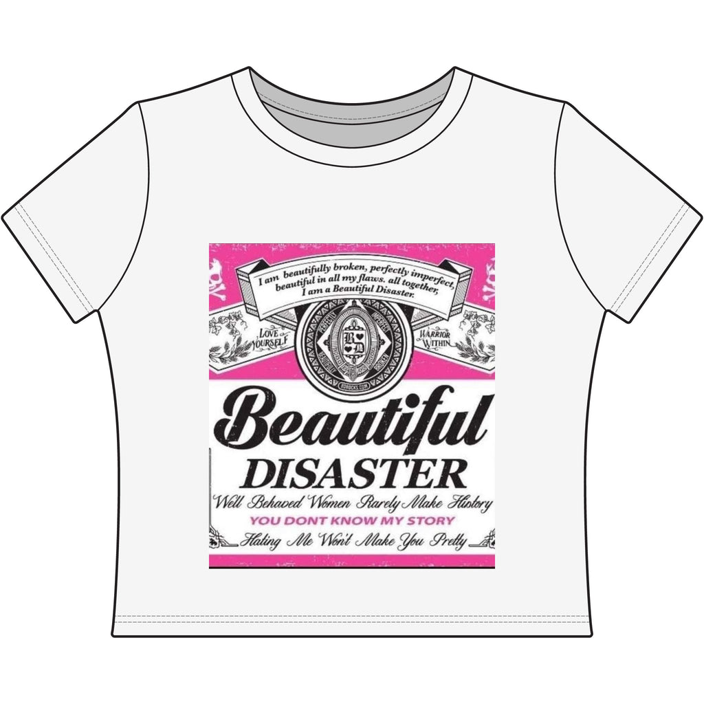Beautiful Disaster / Boss Babe Women's Baby Tee