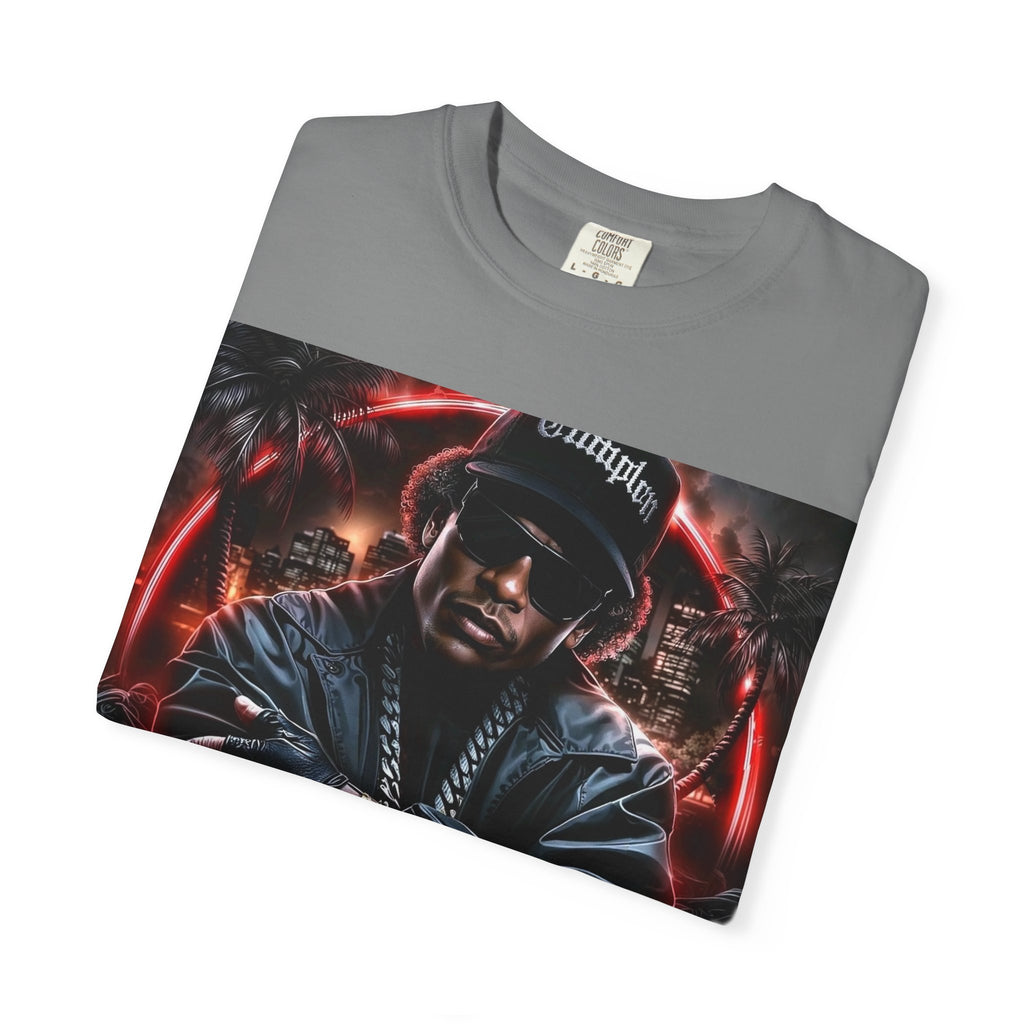 Rap Legend Graphic T-Shirt — Urban Hip Hop Portrait Tee