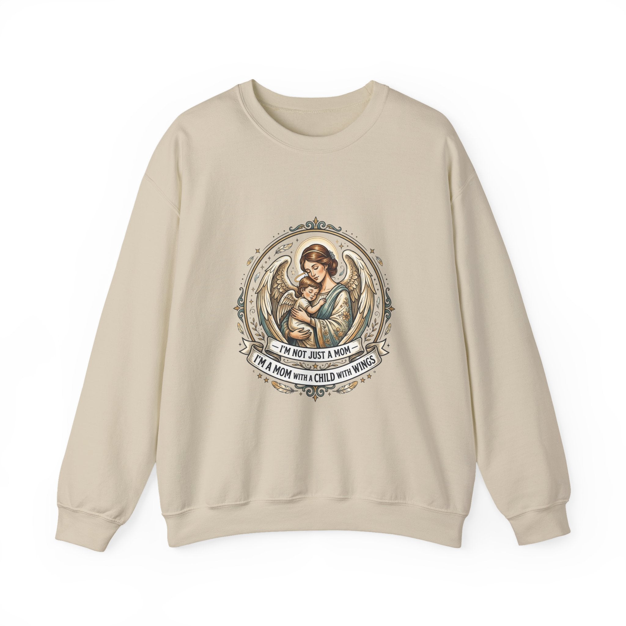 Mom Identity Typographic Sweatshirt | Mother's Day minimalist mom sweatshirt