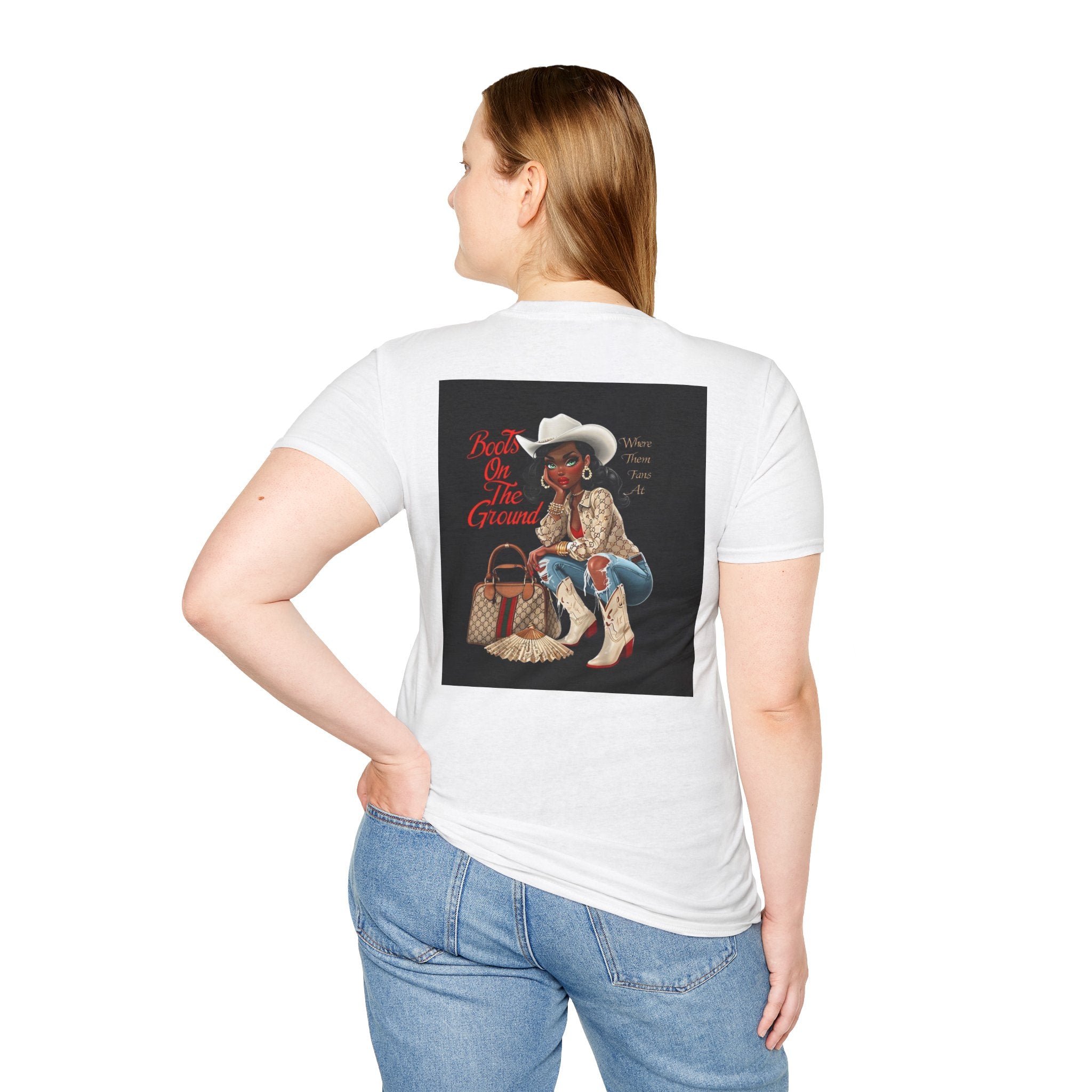 Cowgirl Graphic T-Shirt — "Boots & Bling / It’s a Cowboy Thing" Western Style Tee