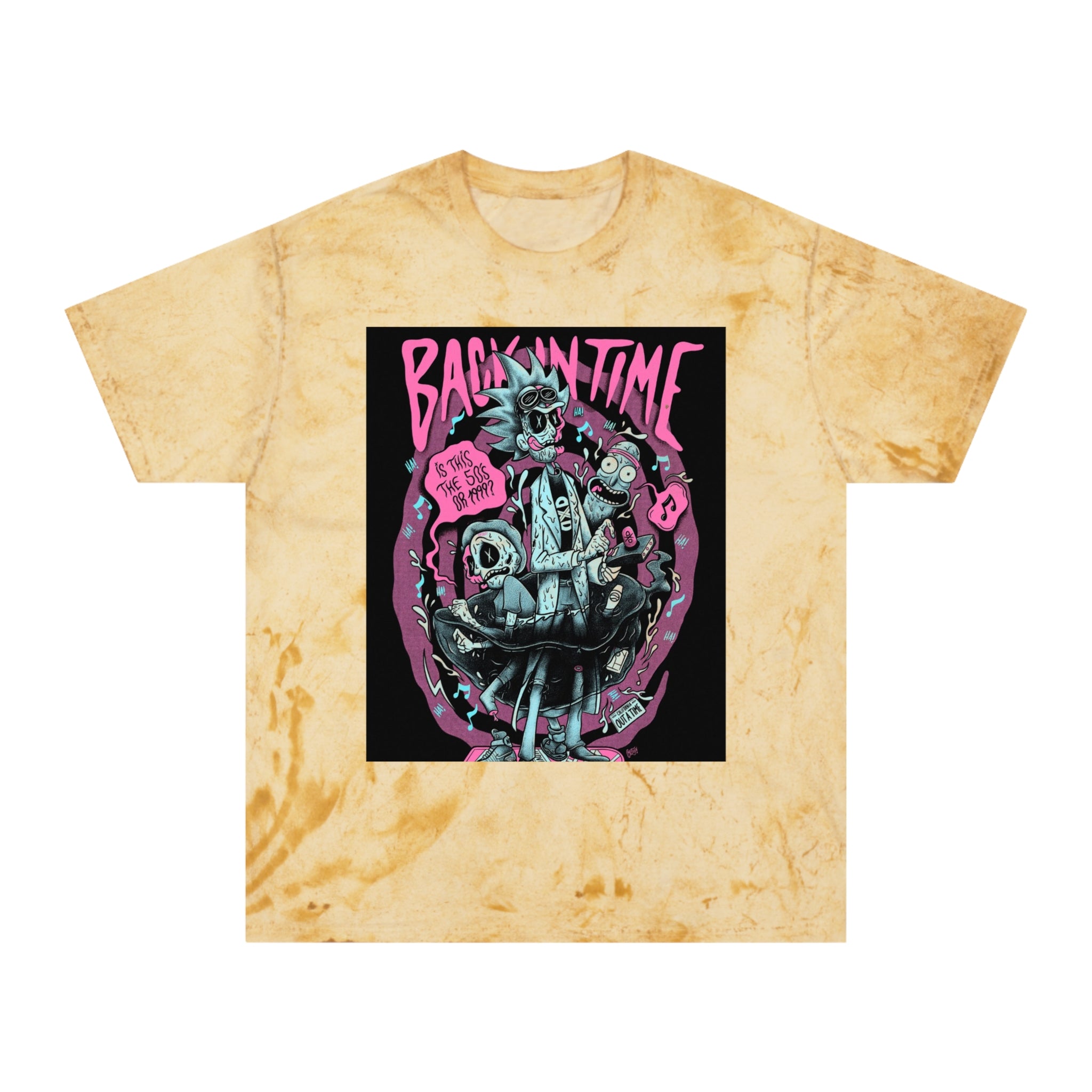 Psychedelic Rick & Morty Tee — Retro Trippy Graphic T-Shirt