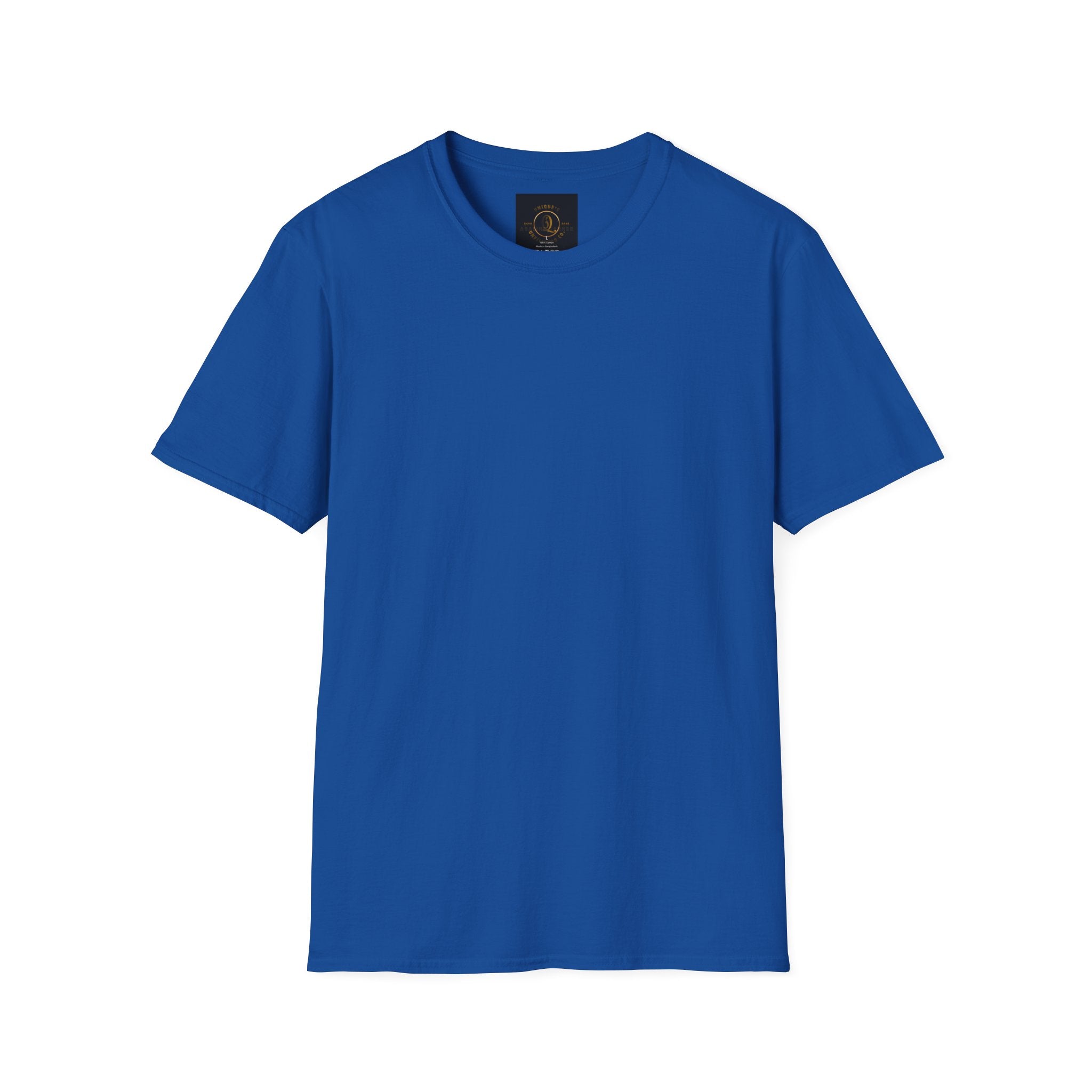 Blue Collar T-Shirt — "Blood, Sweat, Profanity" Skull Workwear Tee