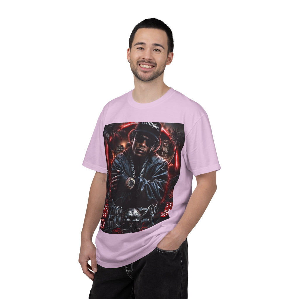 Rap Legend Graphic T-Shirt — Urban Hip Hop Portrait Tee